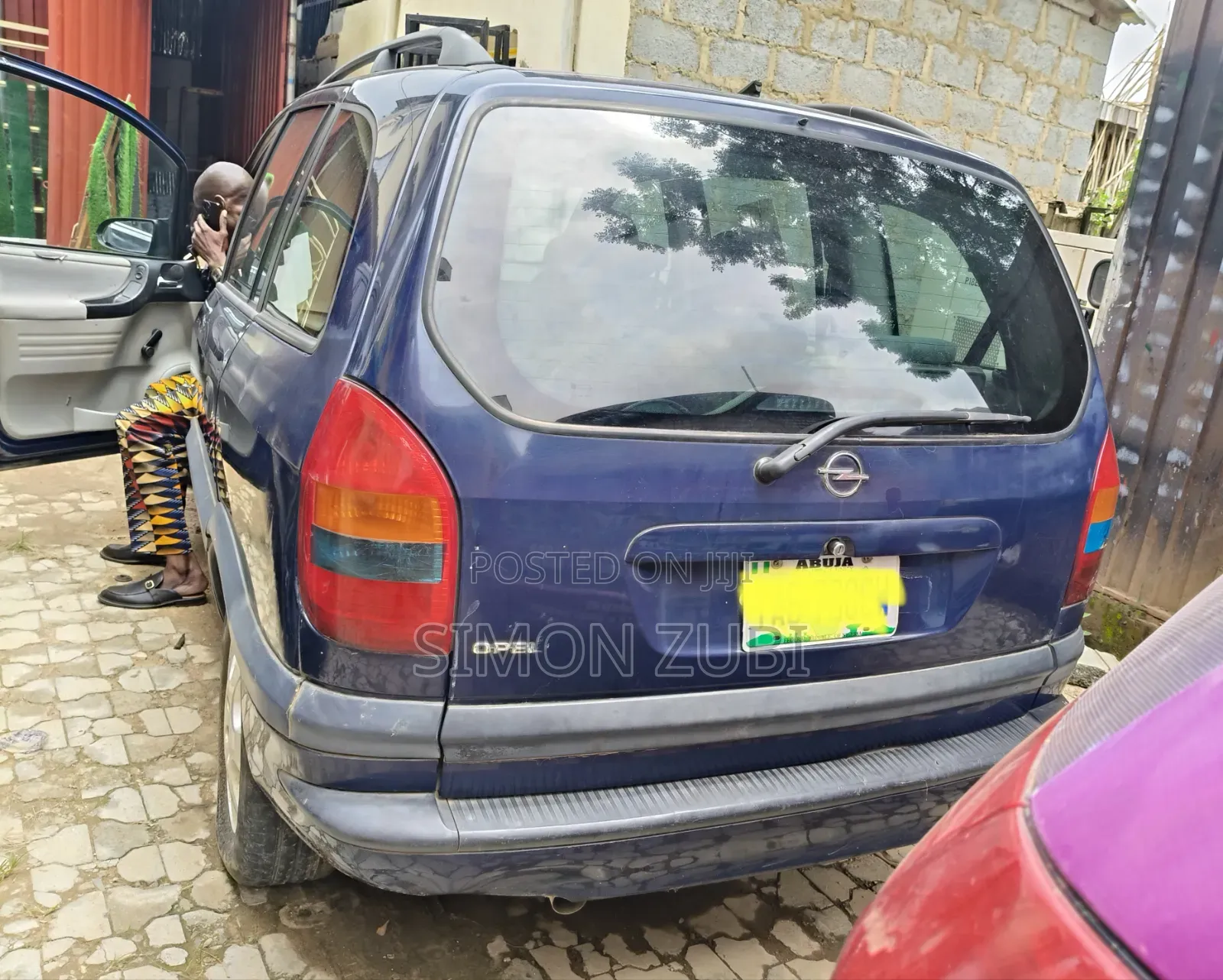 Opel Zafira 2005 Blue