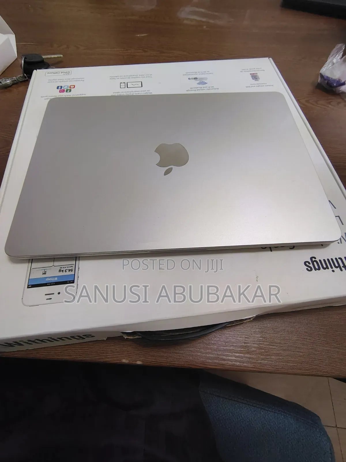 Laptop Apple MacBook Air 2024 M3 8GB Apple M3 SSD 256GB