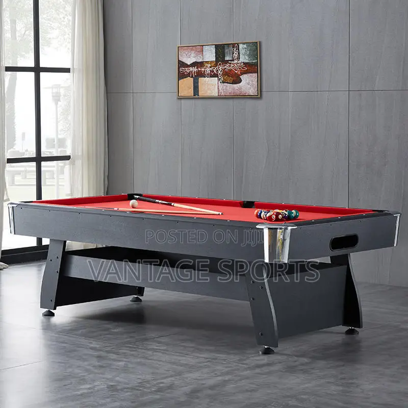8FT MDF Pool Table | Complete Billiards Set With Accessories
