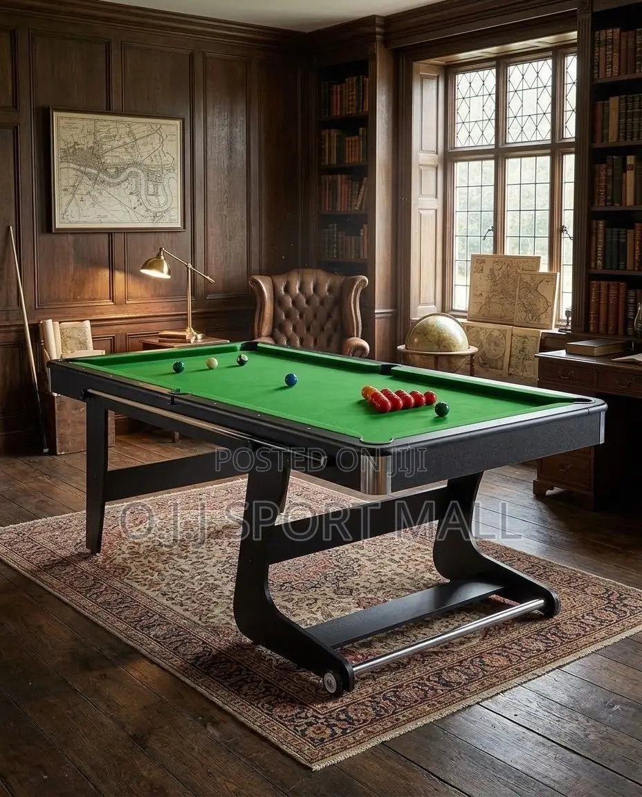 2-in-1 Snooker Table Tennis Board With Full Accessories
