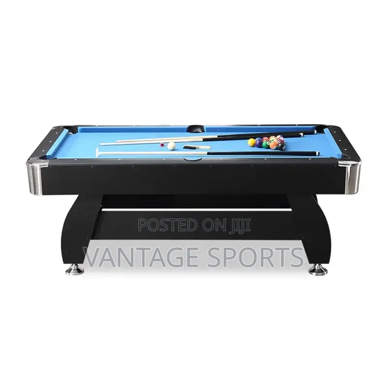 MDF Pool Billiard Table –Wooden Design With Automatic Return System