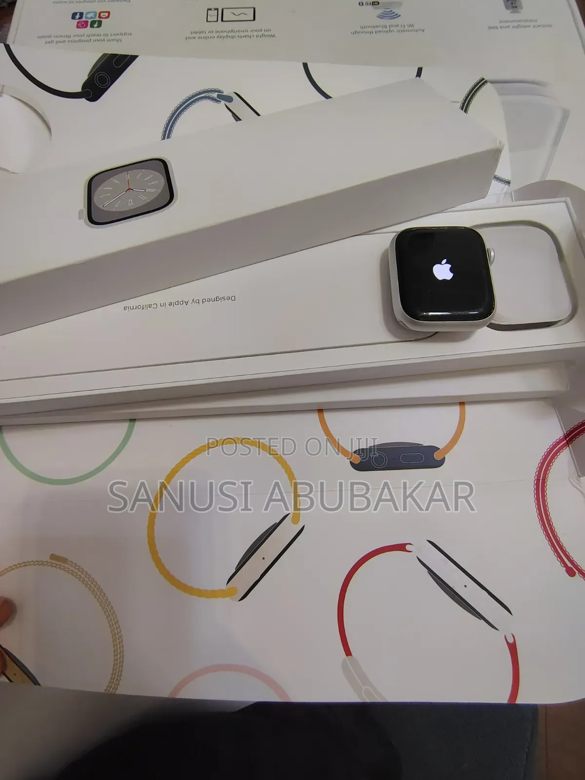 UK Used Boxed Apple Watch Series 8 45mm GPS Only for Sale.