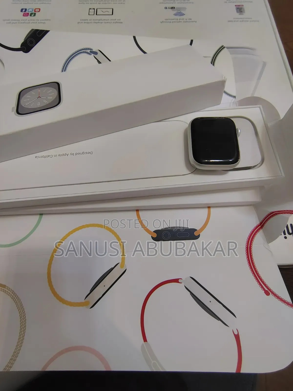 UK Used Boxed Apple Watch Series 8 45mm GPS Only for Sale.