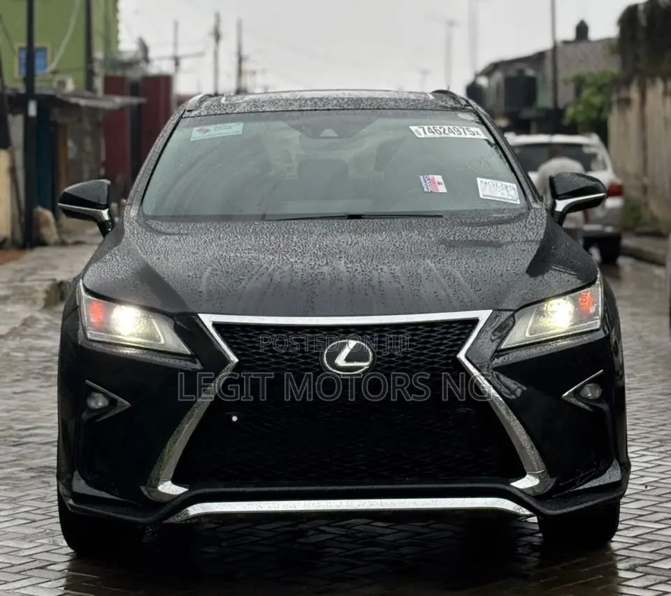 Lexus RX 350 F Sport AWD 2017 Black
