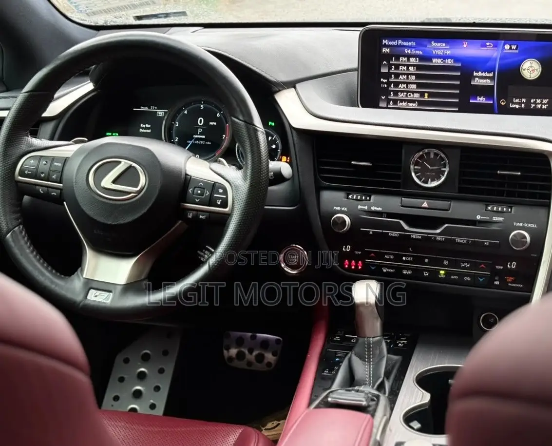 Lexus RX 350 F Sport AWD 2017 Black