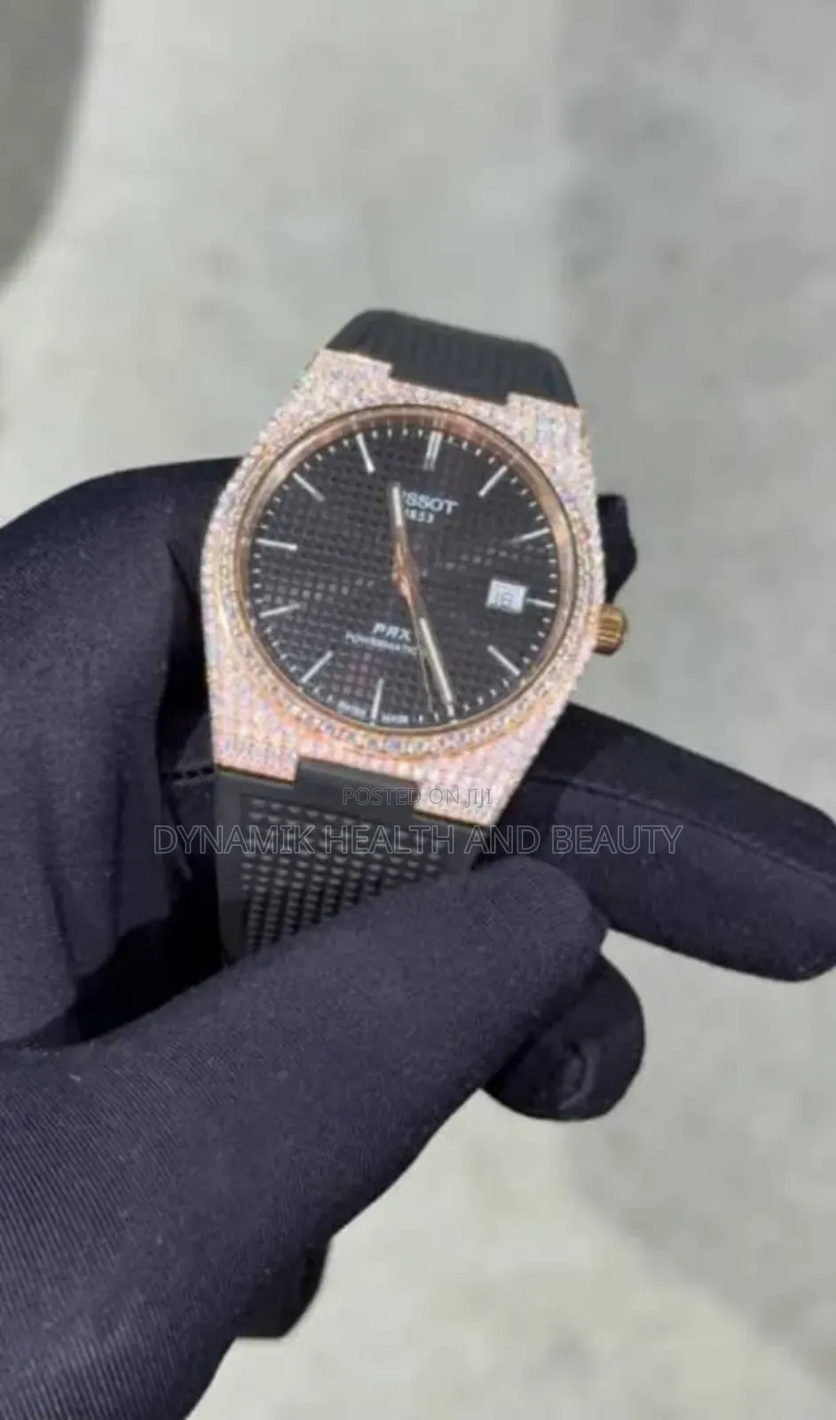 Tissot PRX Powermatic Full Stone – Luxury Men's Wristwatch