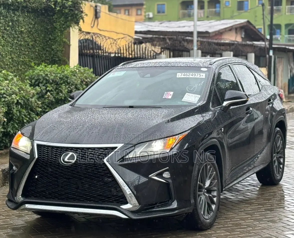 Lexus RX 350 F Sport AWD 2017 Black