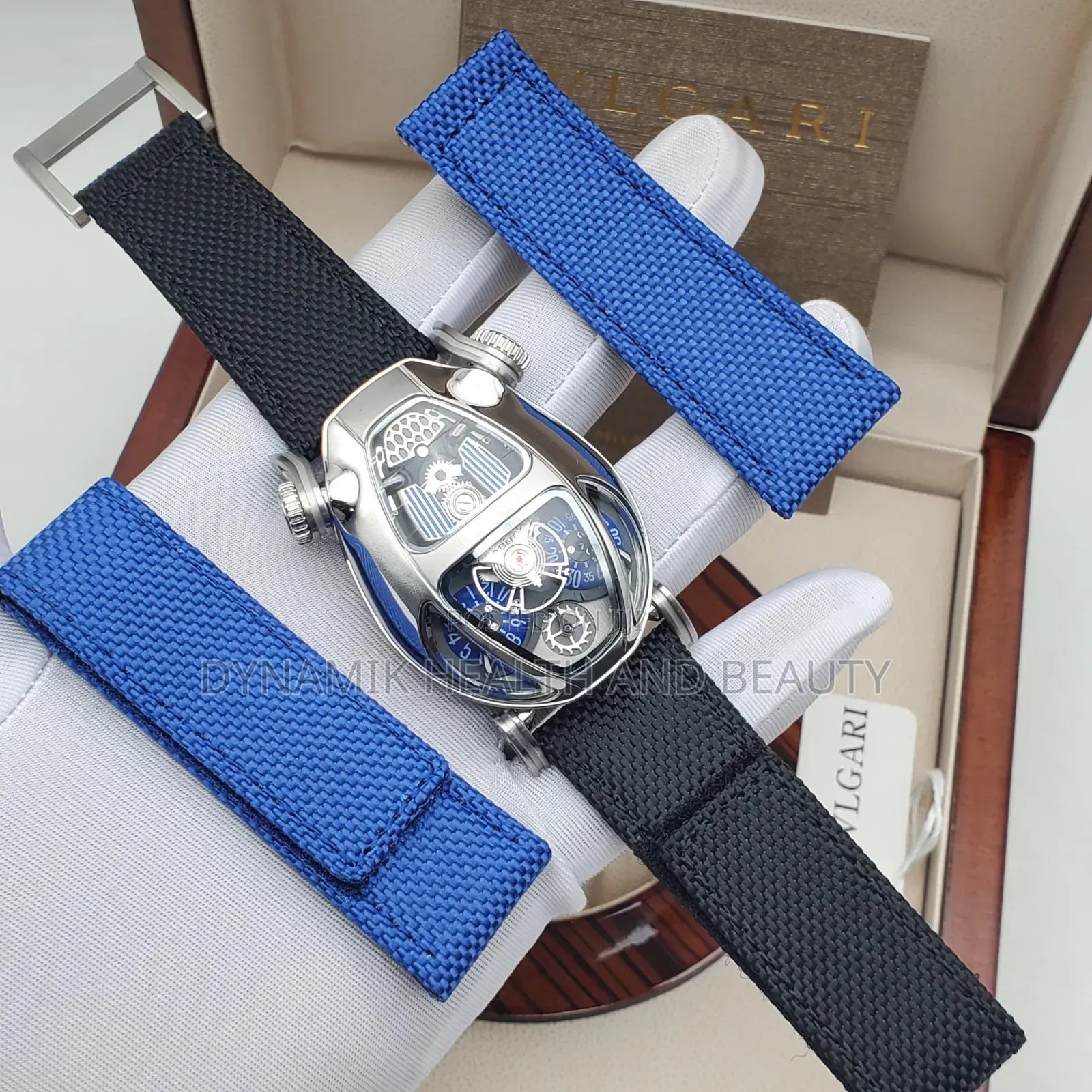 Mb F X Bvlgari Double Strap Watch – Luxury Designer Wristwatch