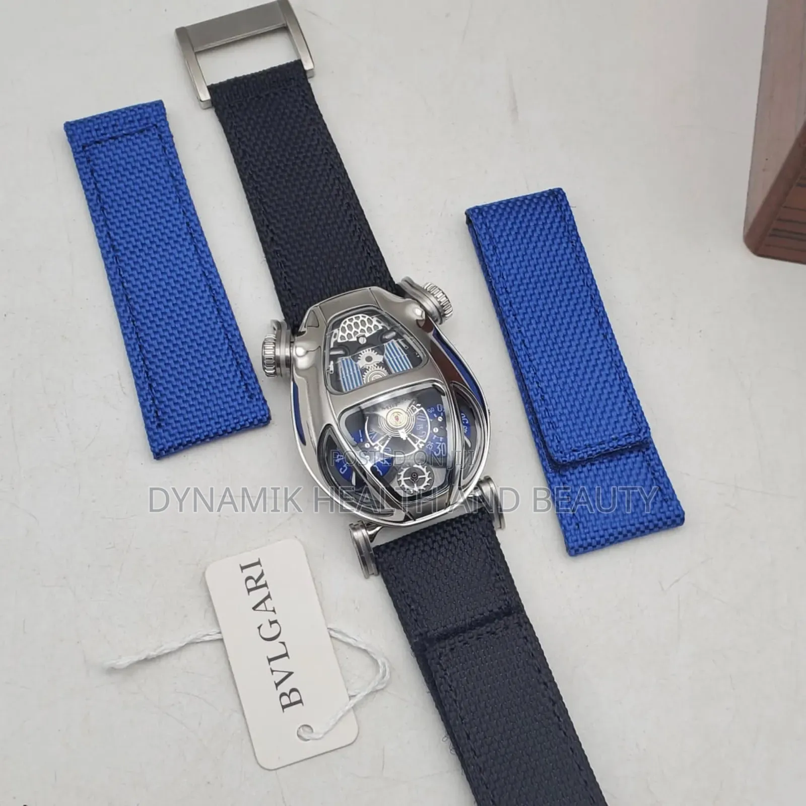 Mb F X Bvlgari Double Strap Watch – Luxury Designer Wristwatch