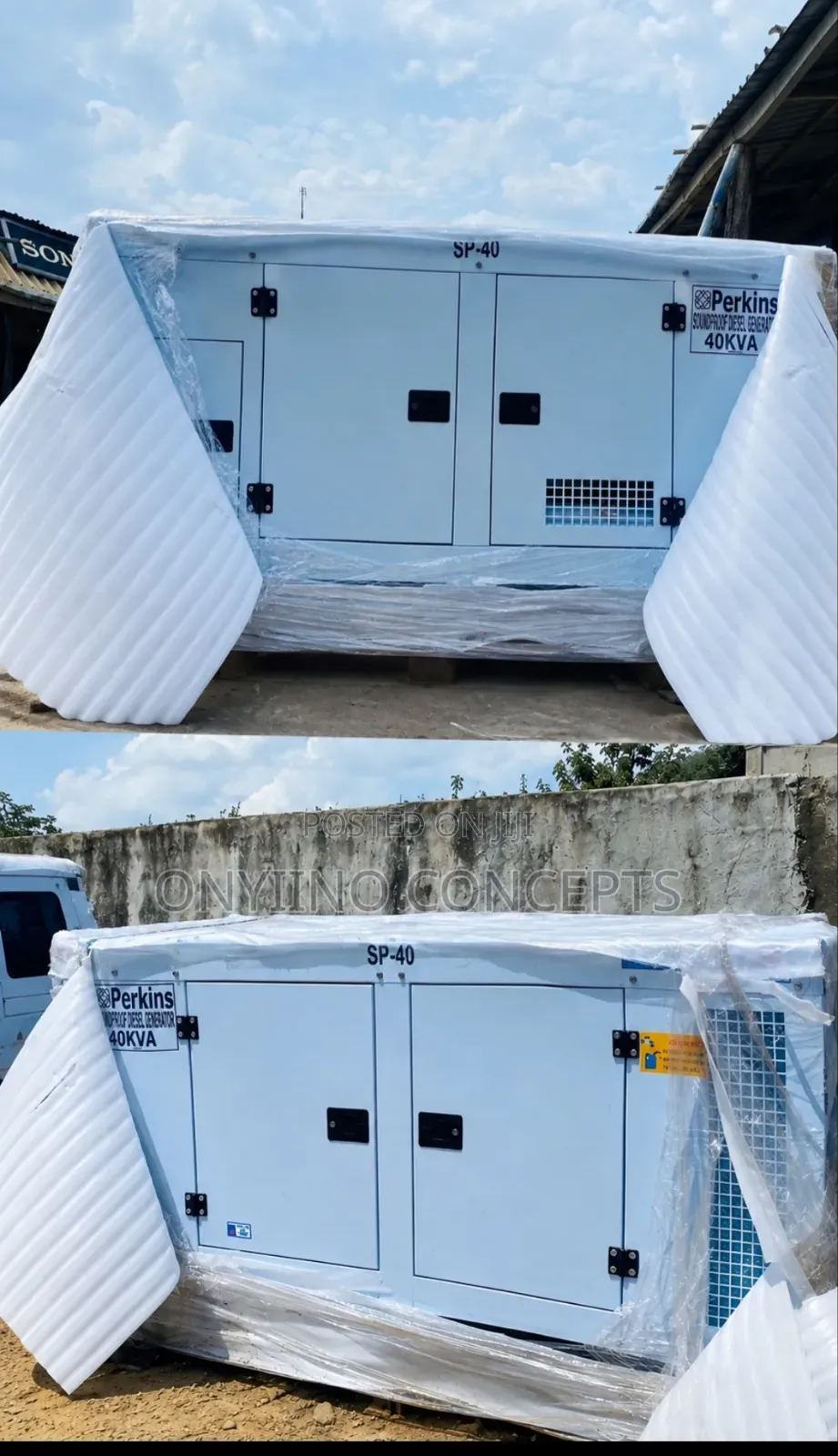 Perkins Soundproof Diesel Generator 40kva