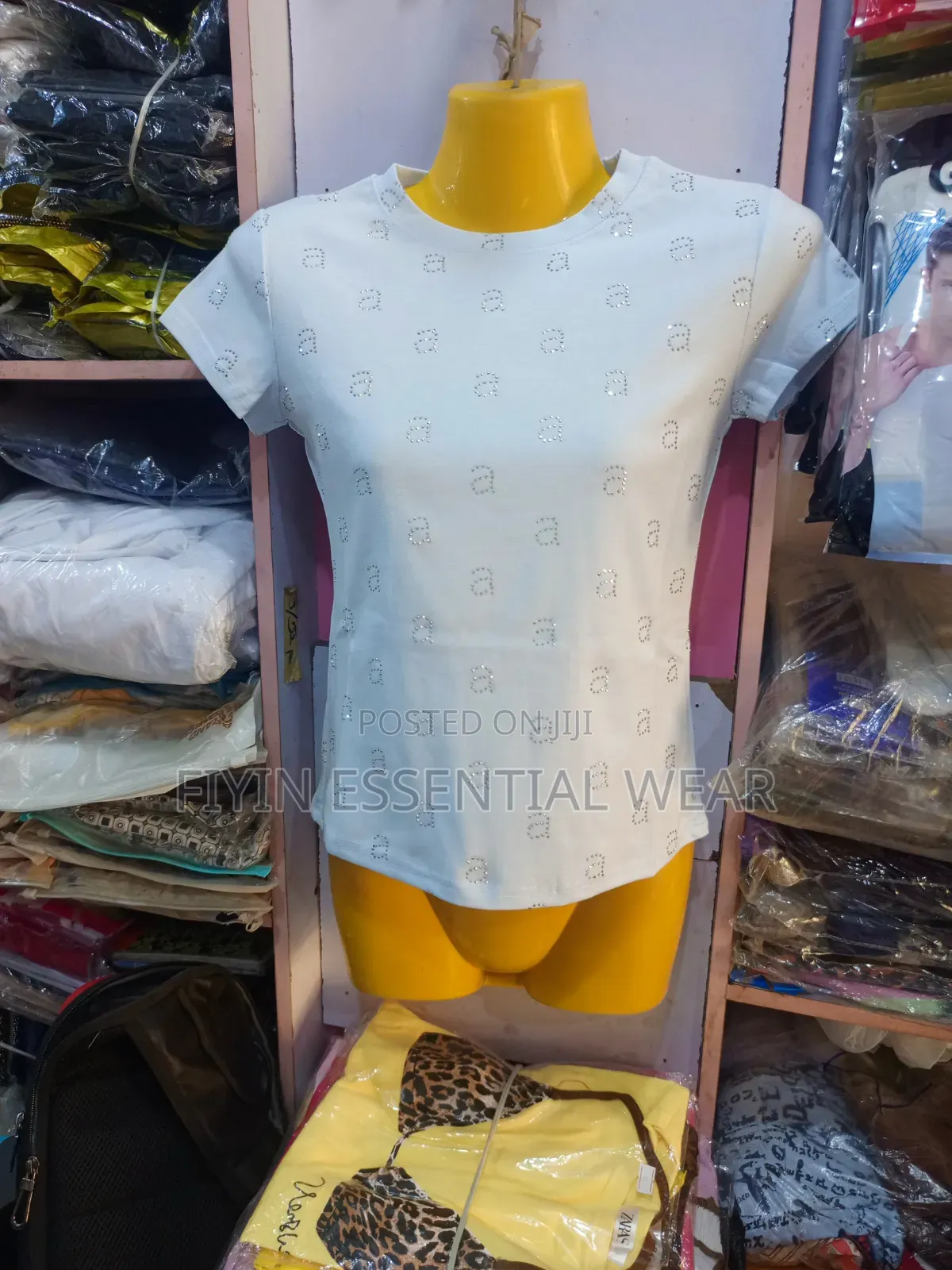 Ladies Chaomei Short-Sleeve Crewneck T-Shirt