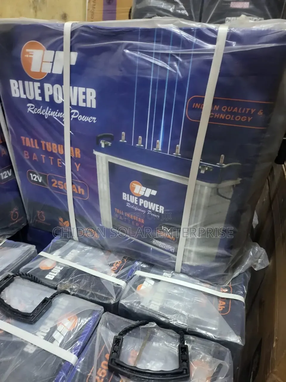  250ah 12v Blue Power Tubular Battery 