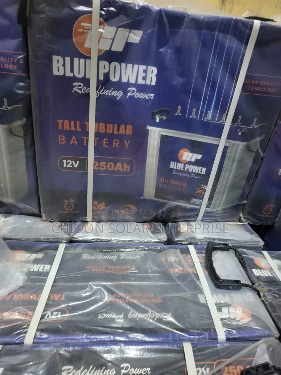  250ah 12v Blue Power Tubular Battery 