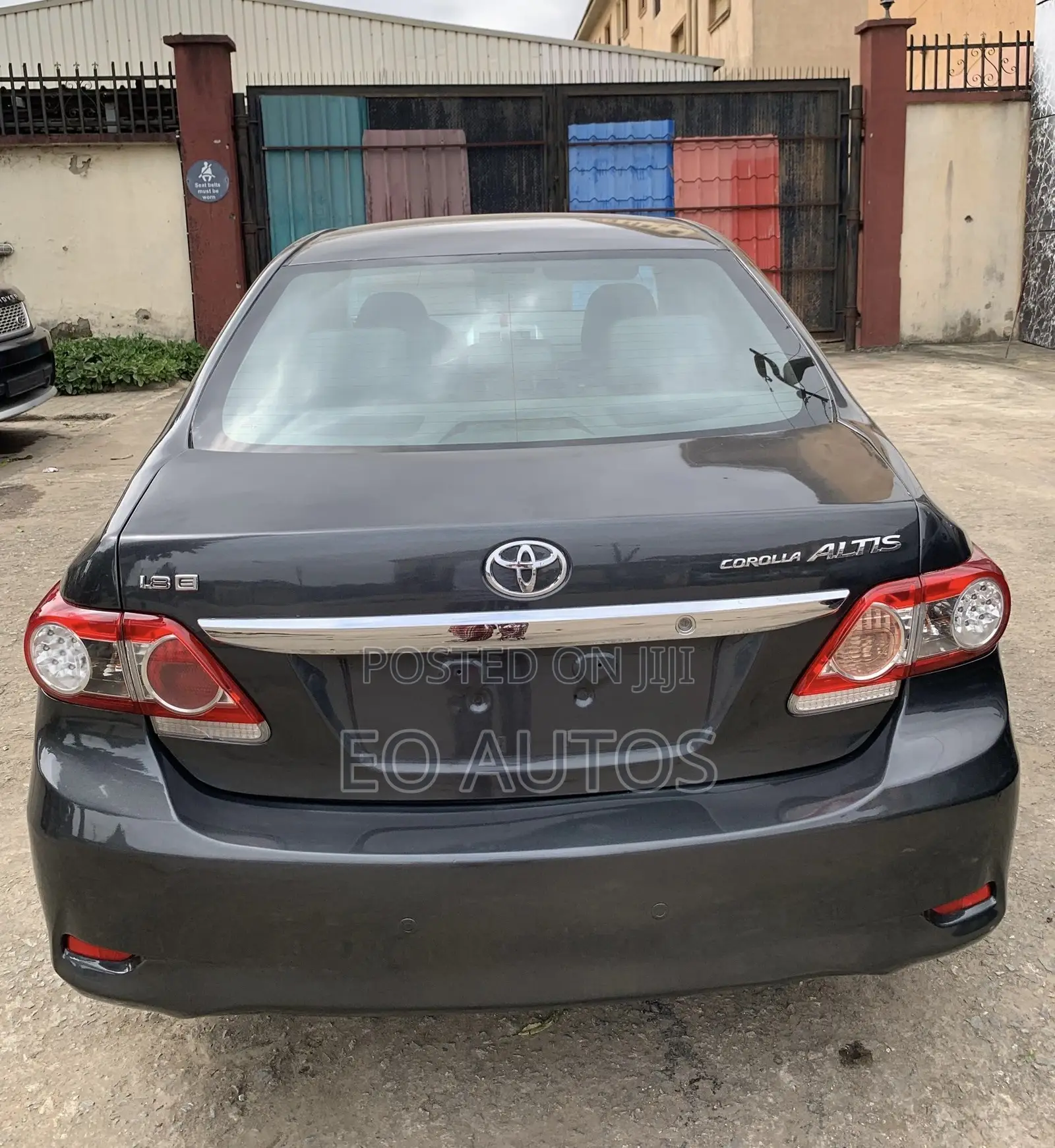 Toyota Corolla 2012 Gray