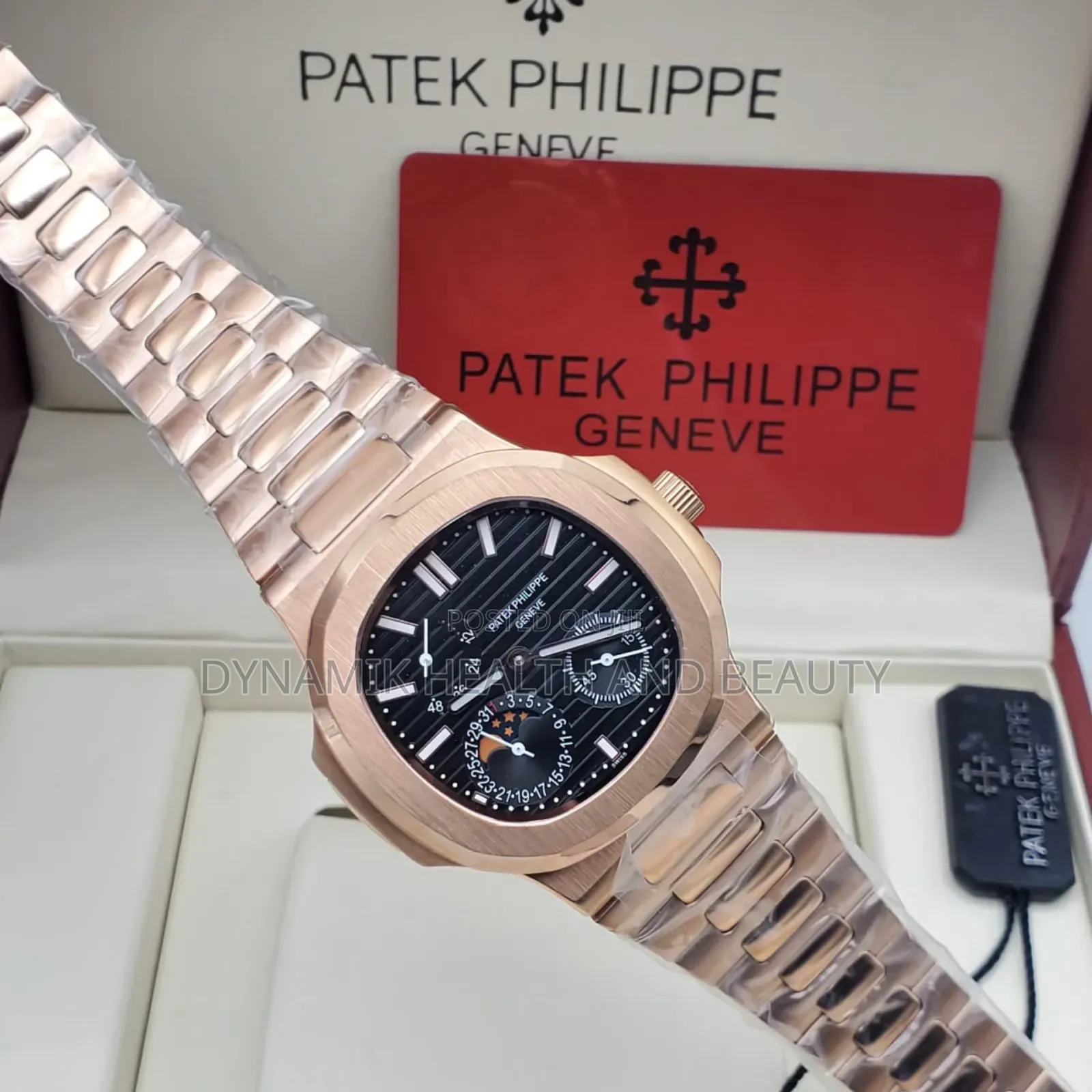 PATEK PHILIPPE 3-Chrome WATCH – Luxury Men's Wristwatch