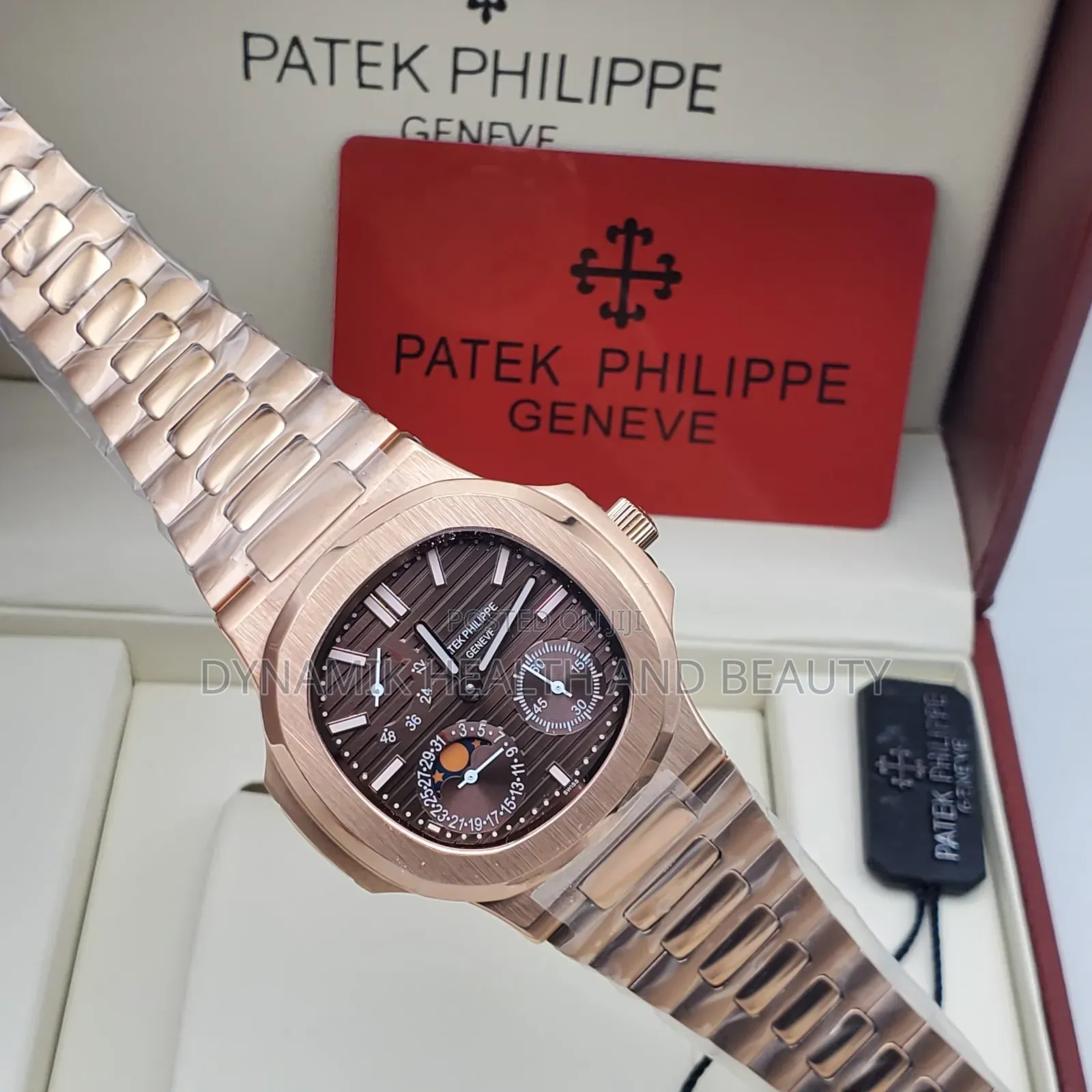 PATEK PHILIPPE 3-Chrome WATCH – Luxury Men's Wristwatch