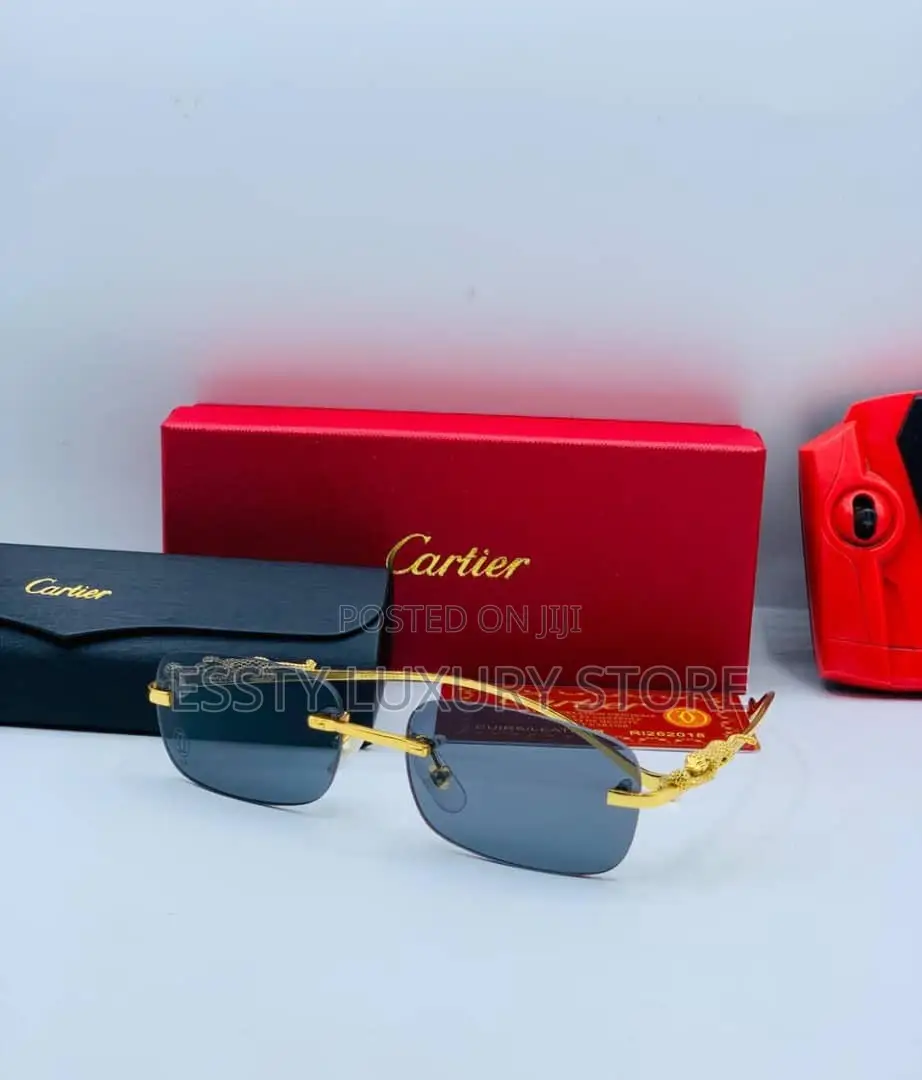 High Quality Luxury Cartier Men Glasses