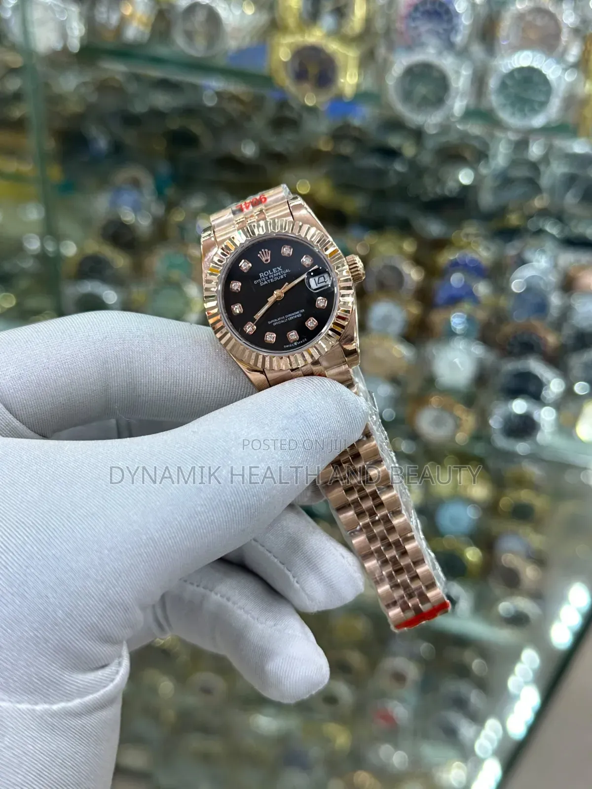 FEMALE LUXURY ROLEX WATCH – Elegant Ladies Designer Wristwatch