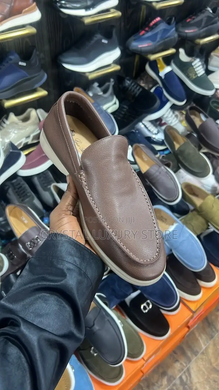 Loro Piana Quality Men Genuine Leather Shoe