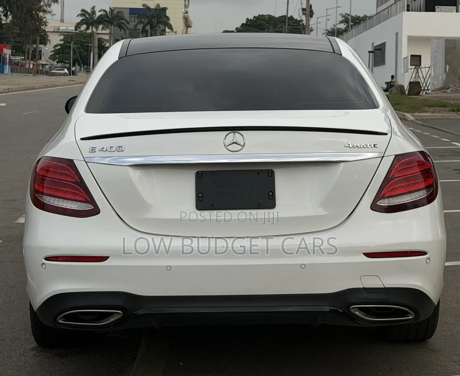 Mercedes-Benz E400 2019 White