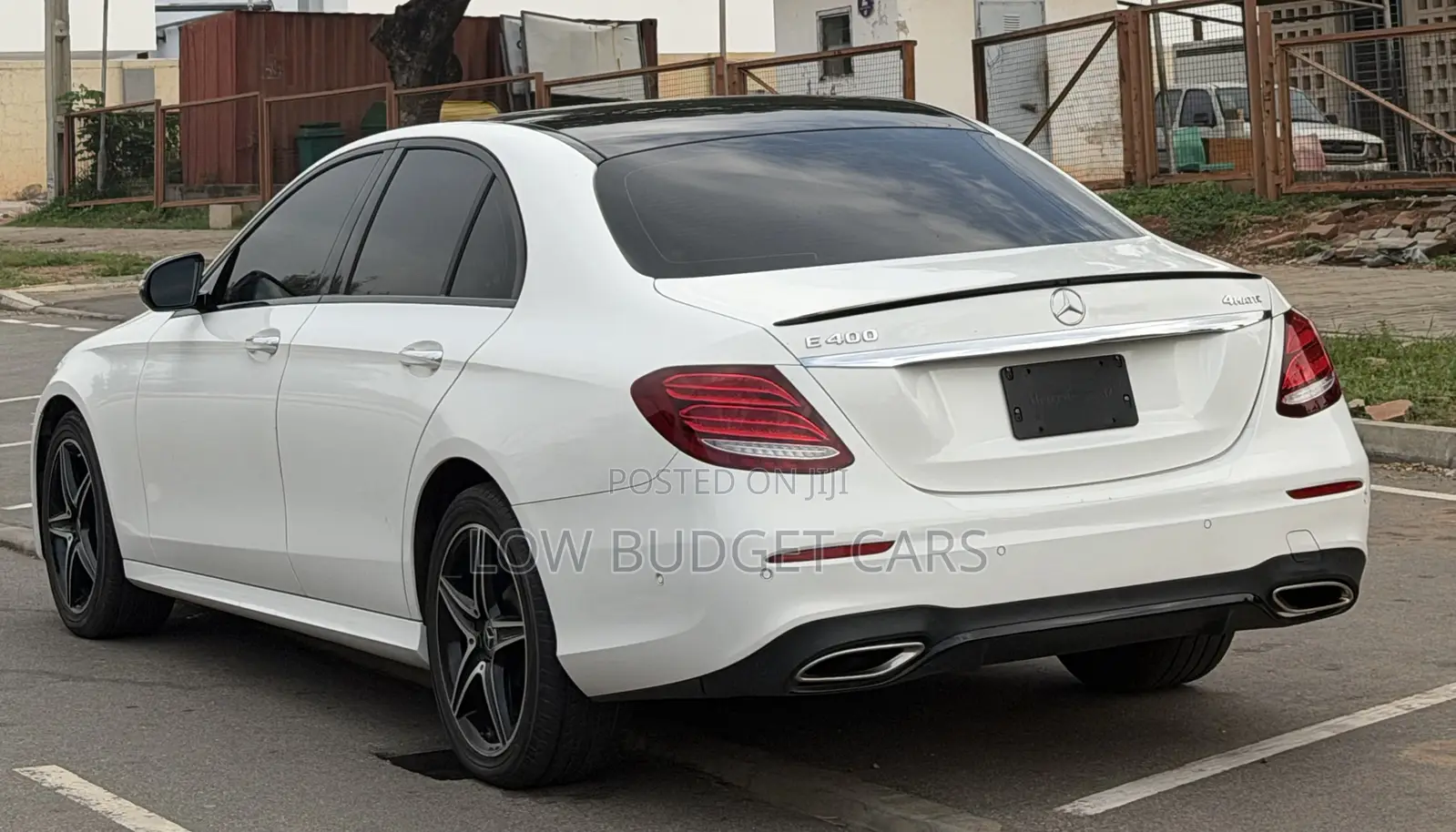 Mercedes-Benz E400 2019 White