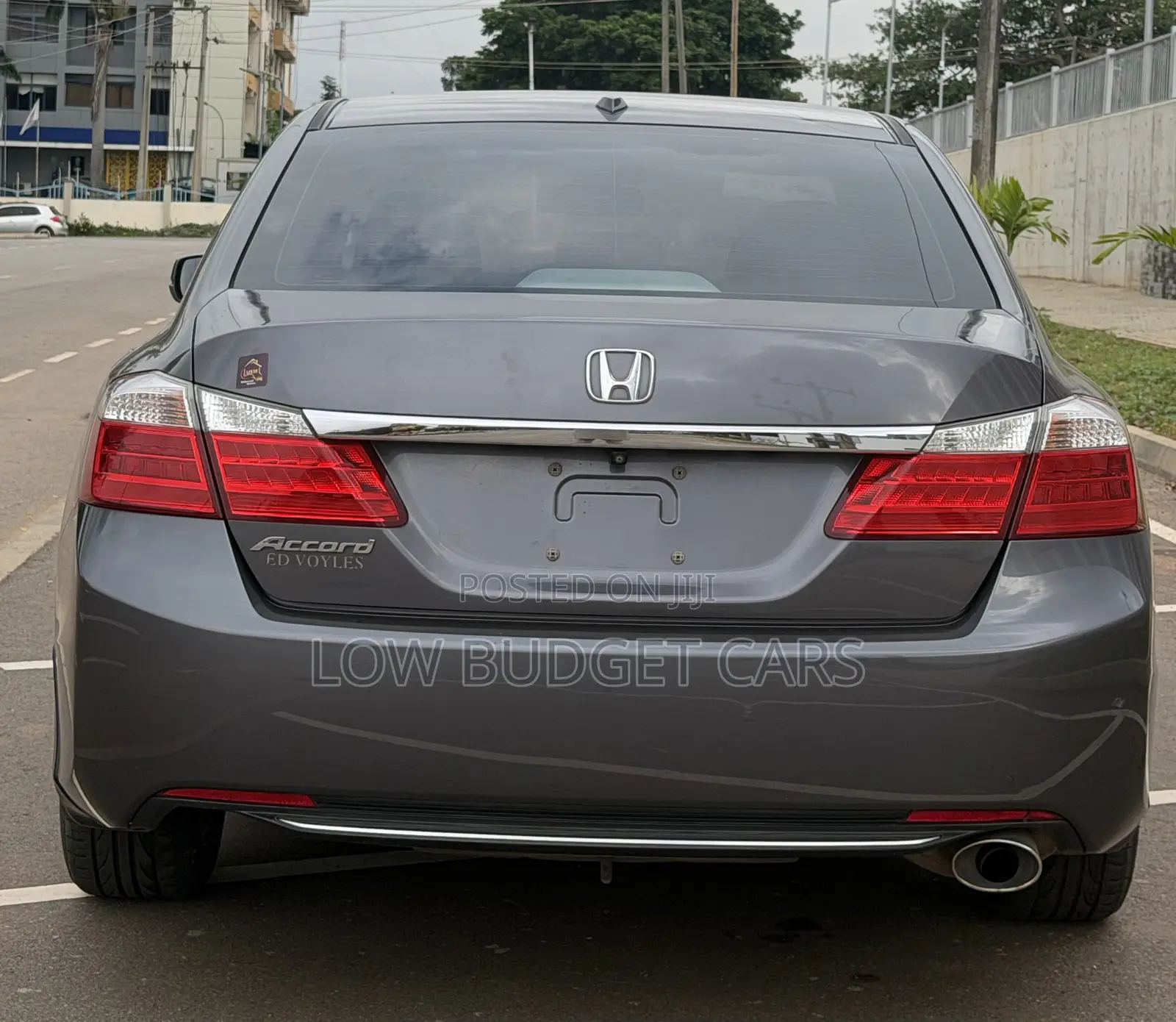 Honda Accord EX-L w/Navigation 4dr Sedan (2.4L 4cyl CVT) 2015 Gray