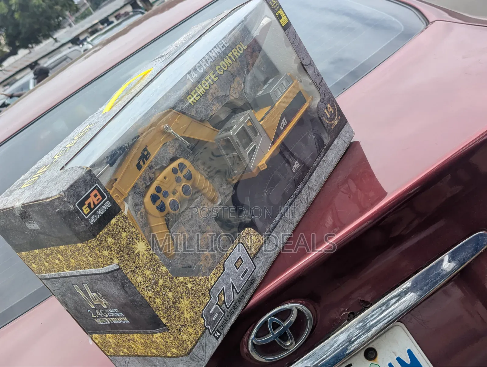 14 Channels Alloy Truck RC Excavator Kids Toy