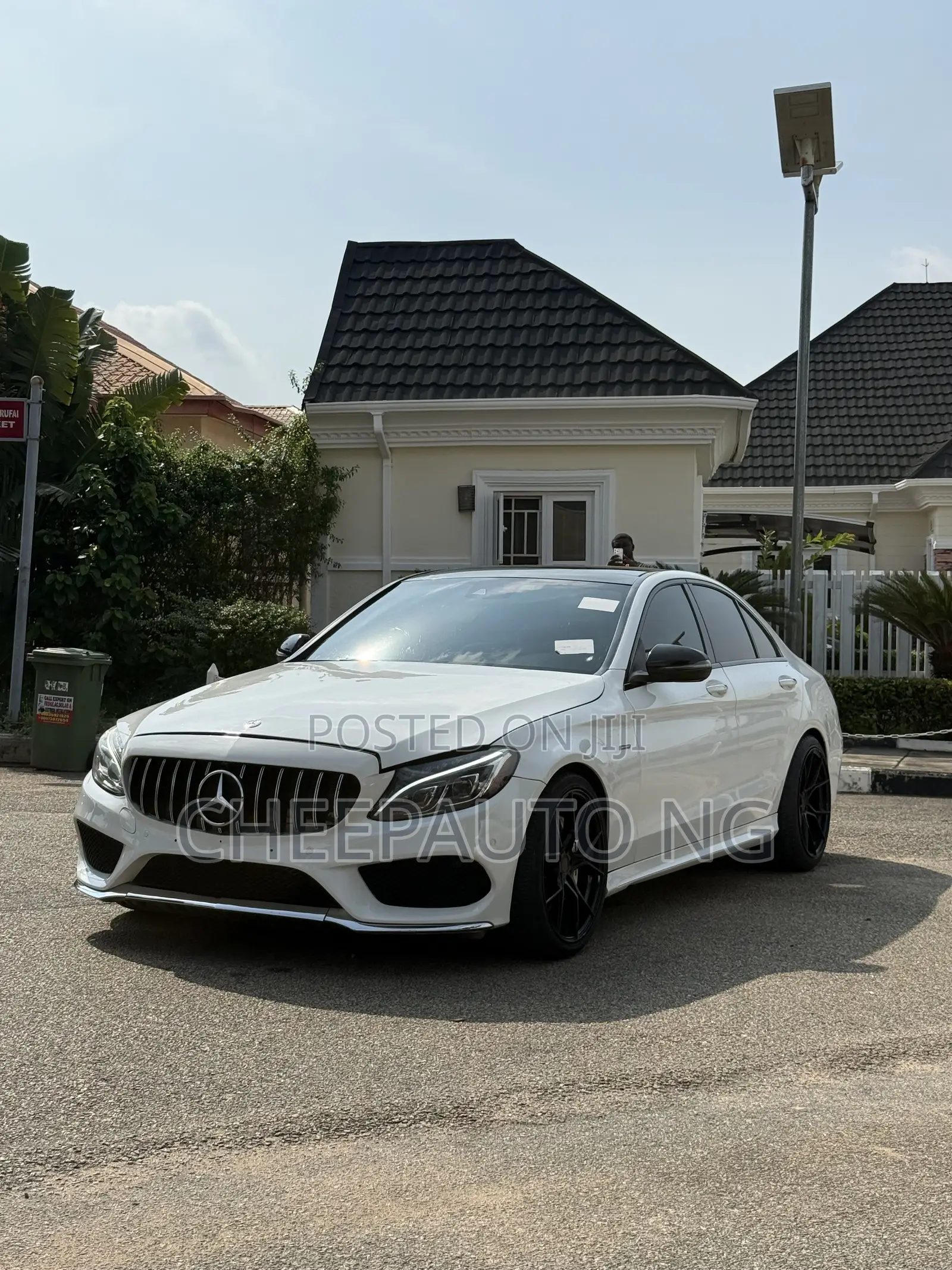 Mercedes-Benz C43 4Matic Sedan AWD (3.0L V6 9AM) 2017 White
