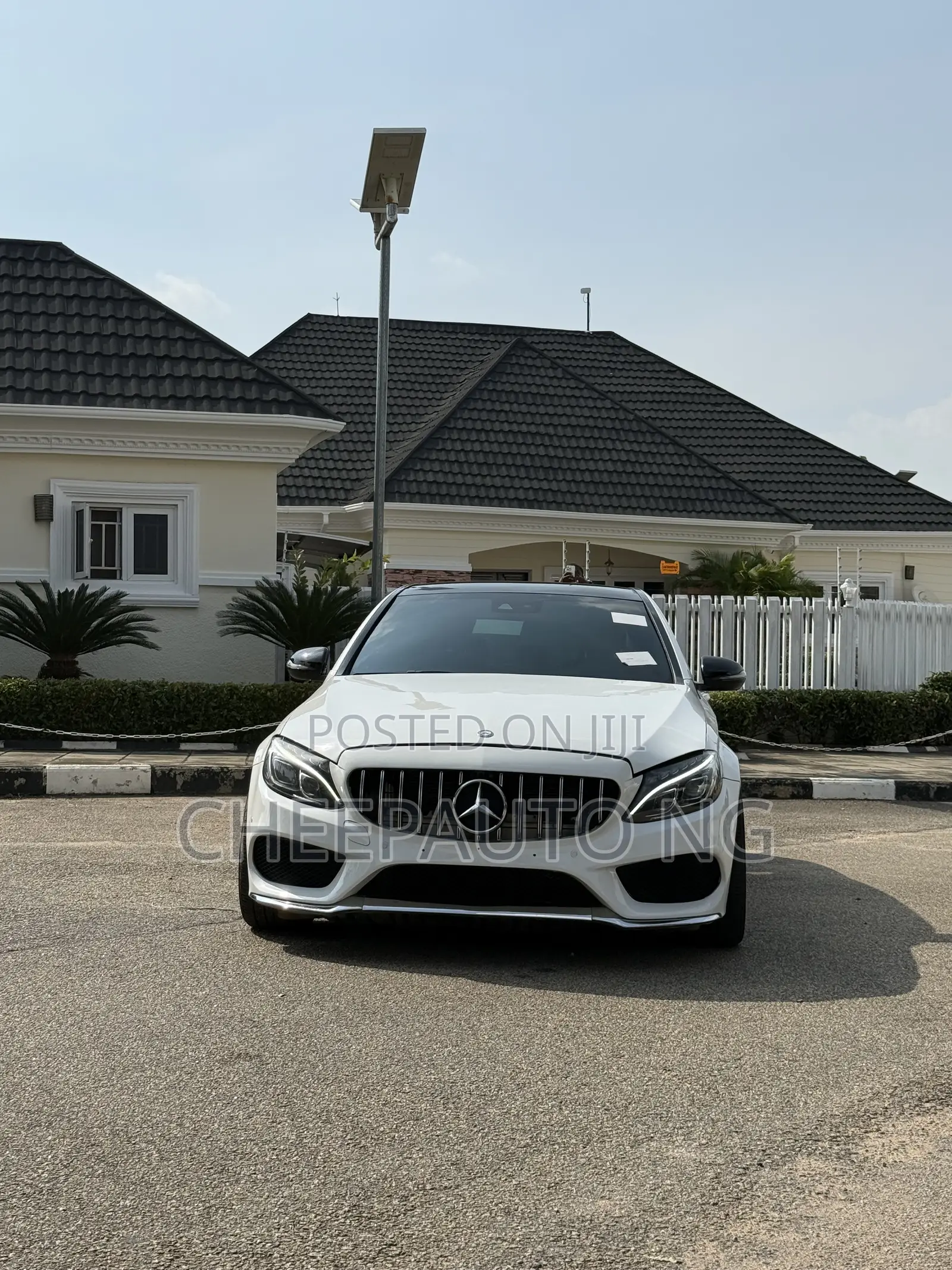Mercedes-Benz C43 4Matic Sedan AWD (3.0L V6 9AM) 2017 White
