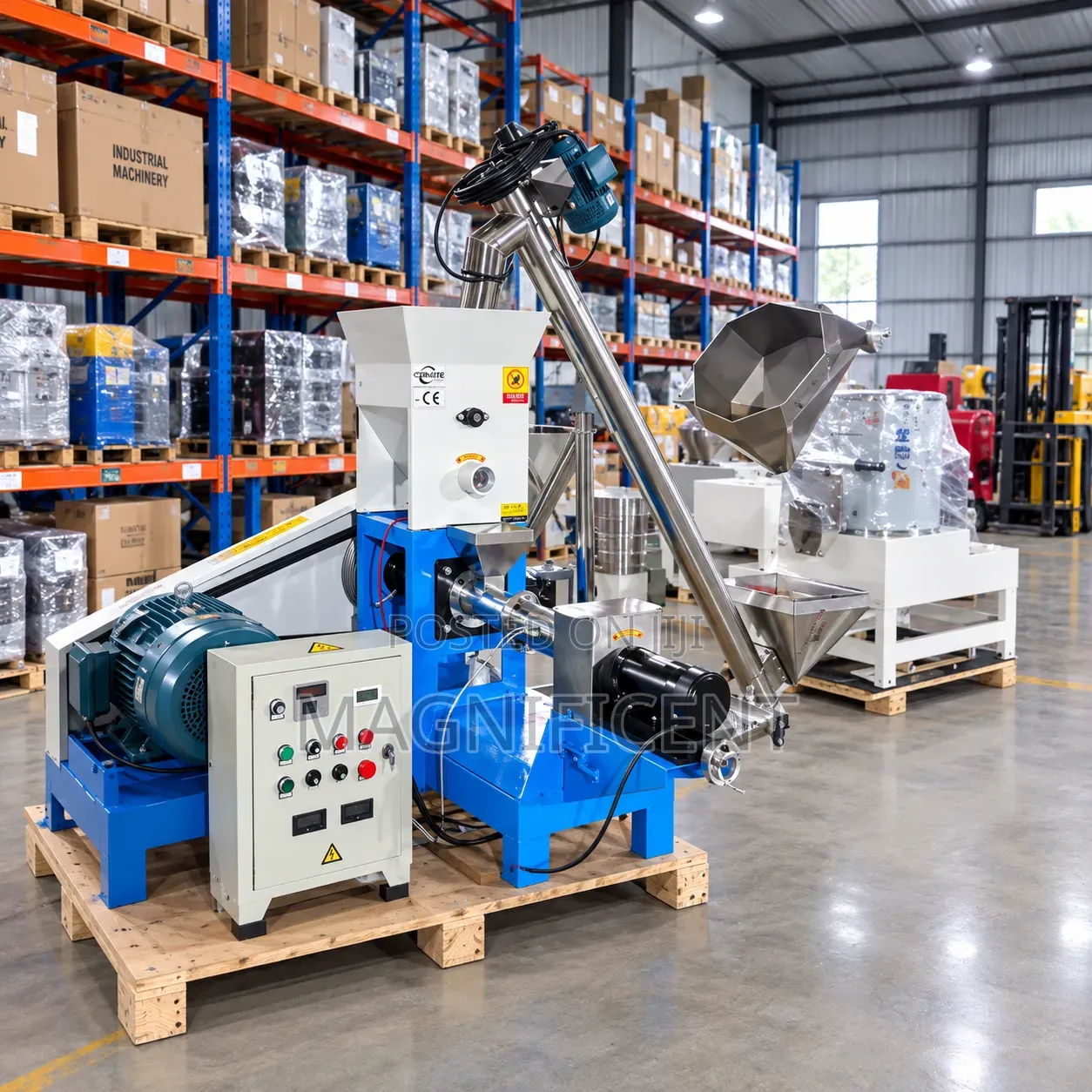 Industrial Rice Milling Machine – 7.5HP | 800–1,200kg/Hour