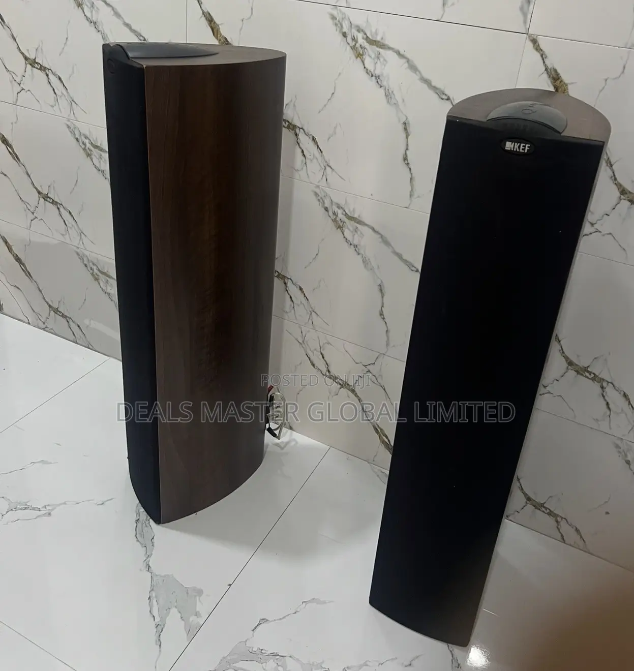 UK Used-New Immaculate KEF iQ50 Floor Standing Studio Hi-Fi Speakers