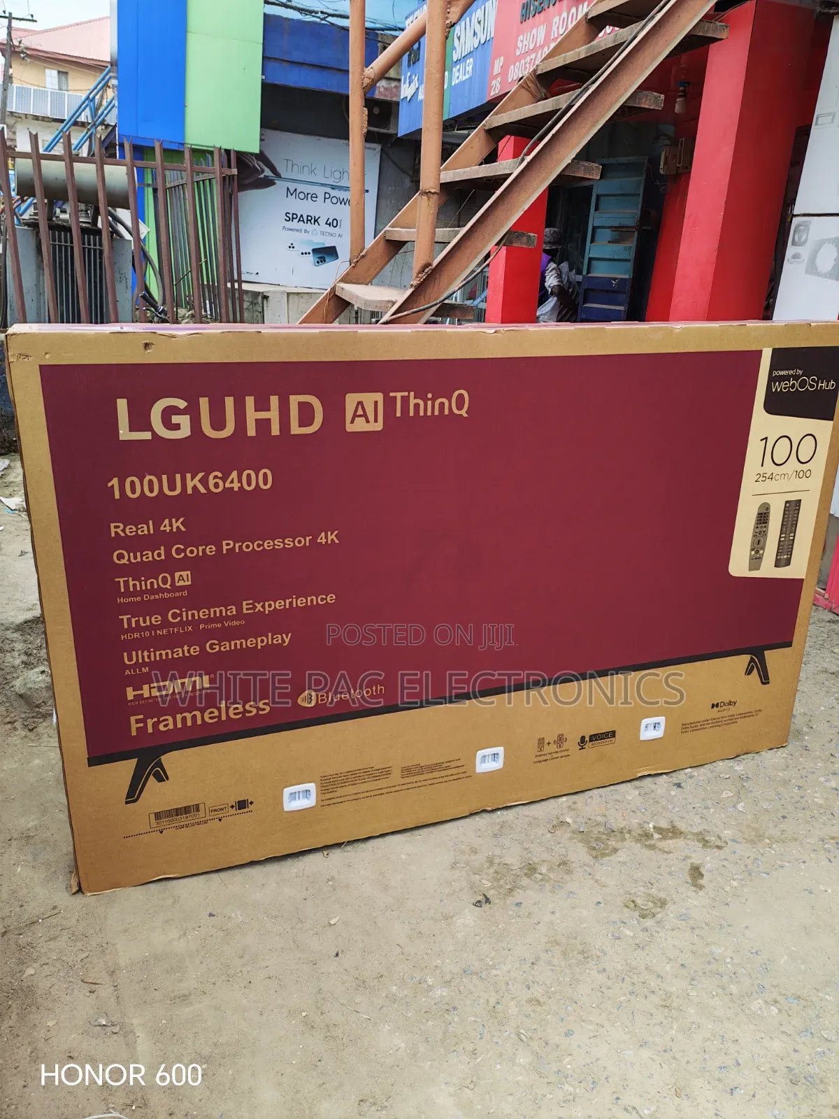 New 2026 LG 10O'INCH Ai UHD Smart Webos Voice Control TV ( Mouse )