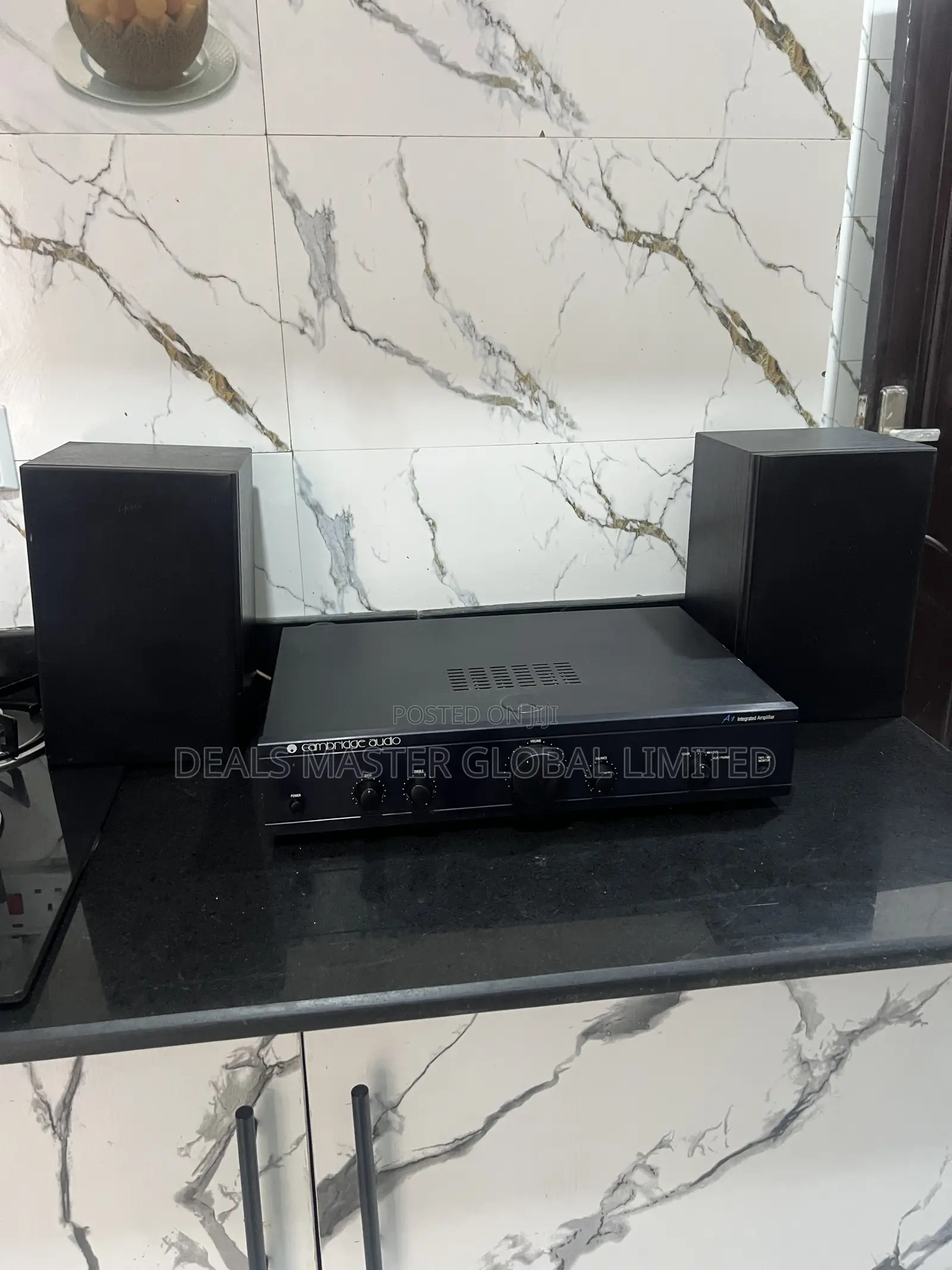 UK Used-New Gale Bookshelf Studio Hifi Speakers + Cambridge Amplifier