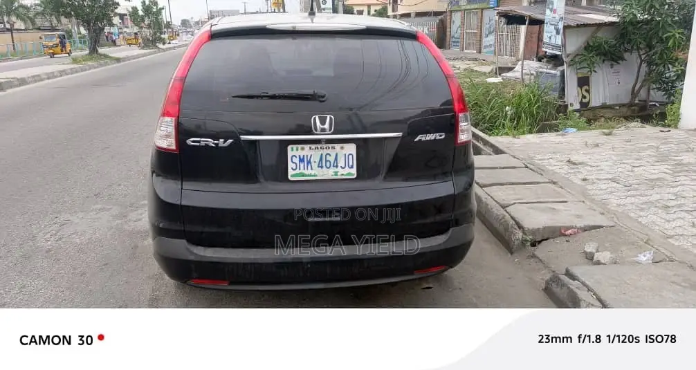 Honda CR-V EX-L 4dr SUV (2.4L 4cyl 5A) 2012 Black