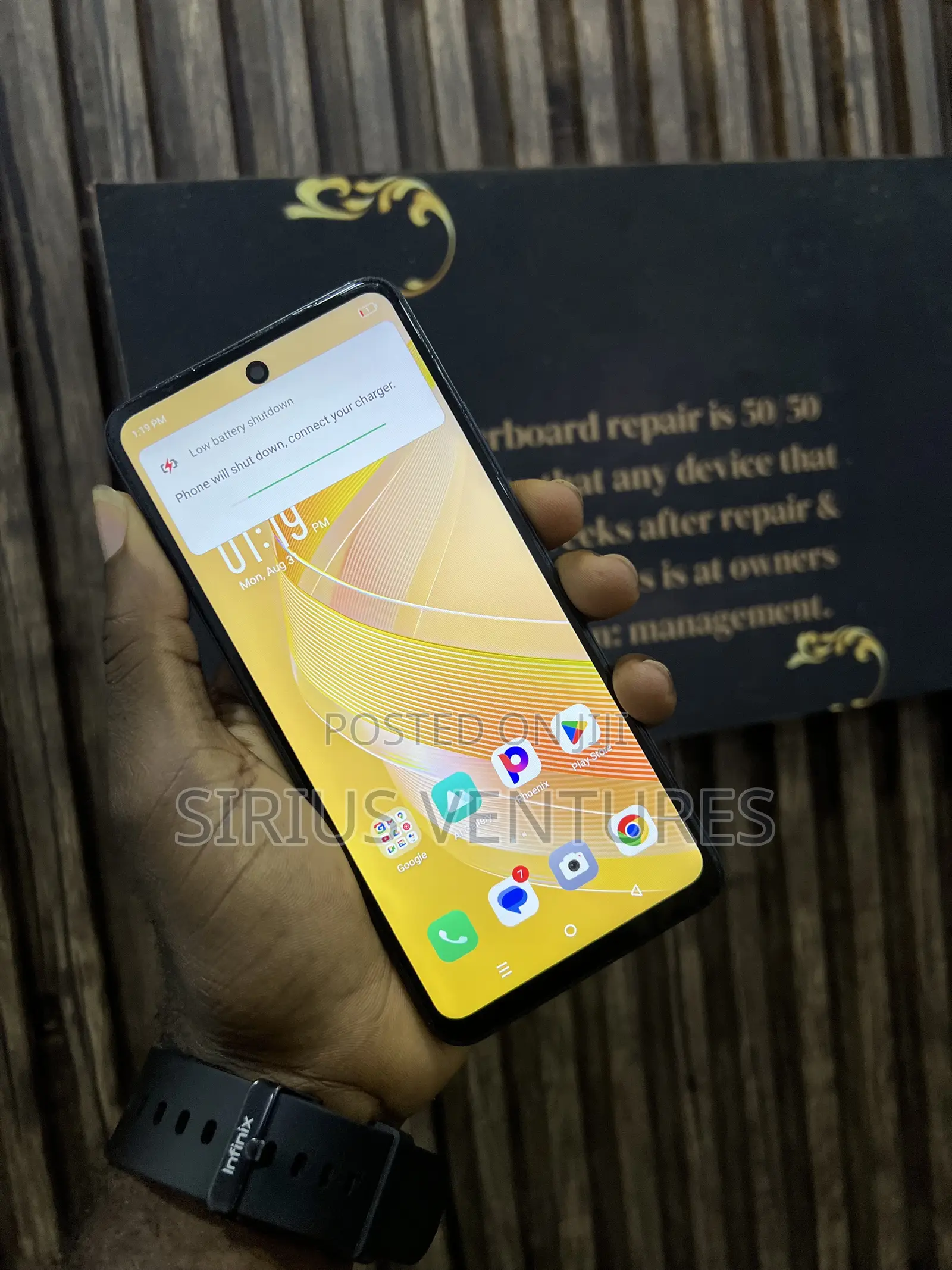 Infinix Smart 8 64 GB Blue