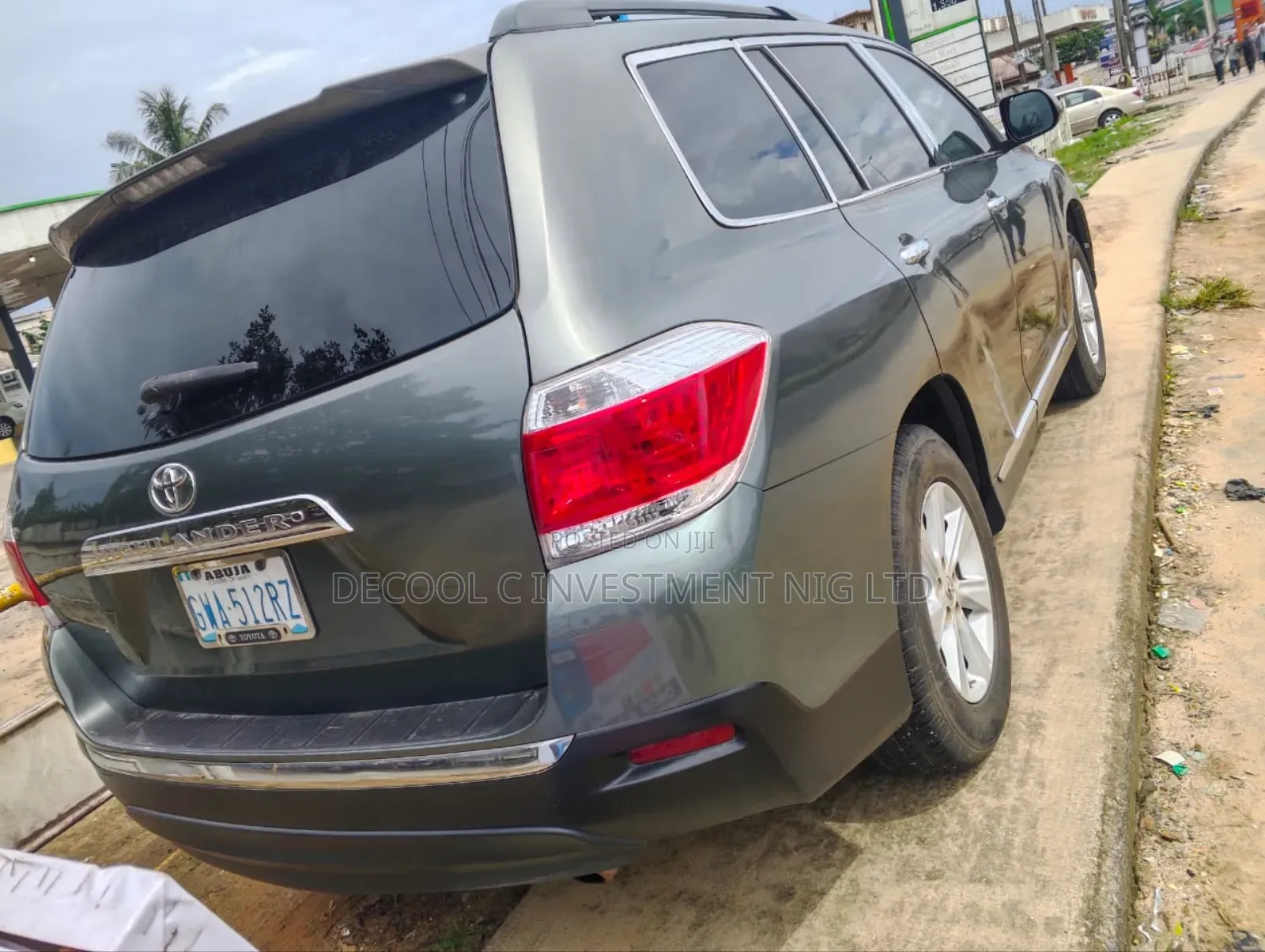 Toyota Highlander Limited 2012 Green