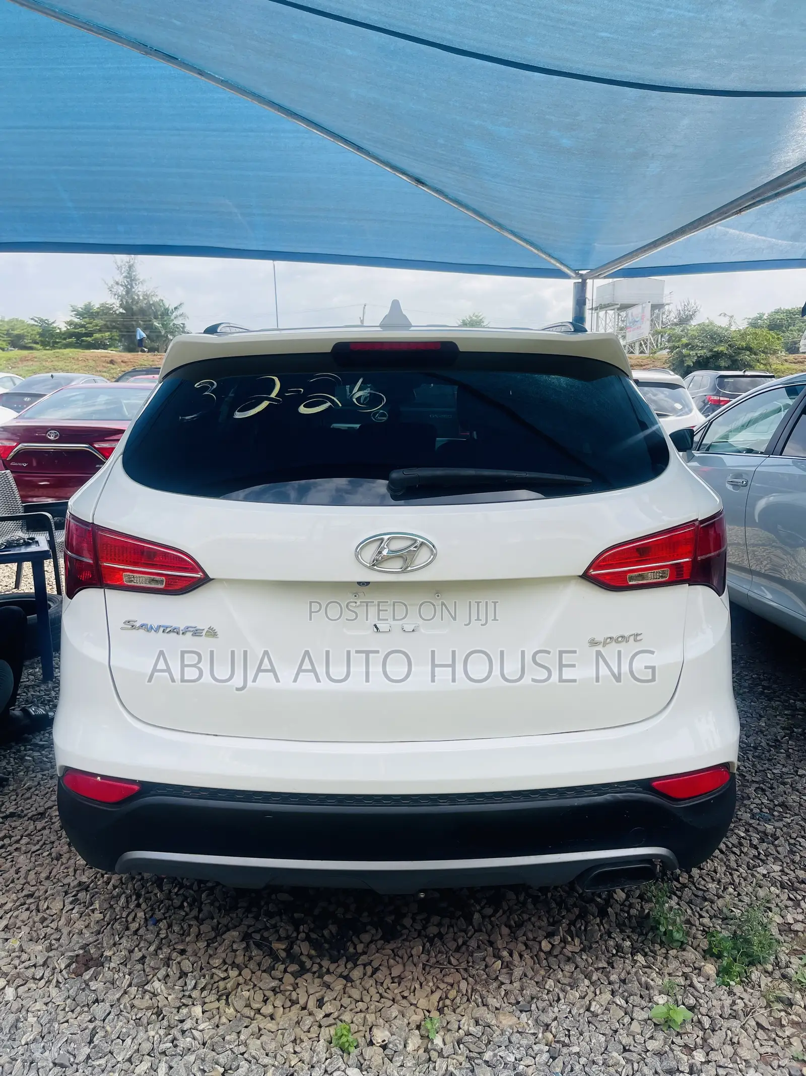 Hyundai Santa Fe 2016 White