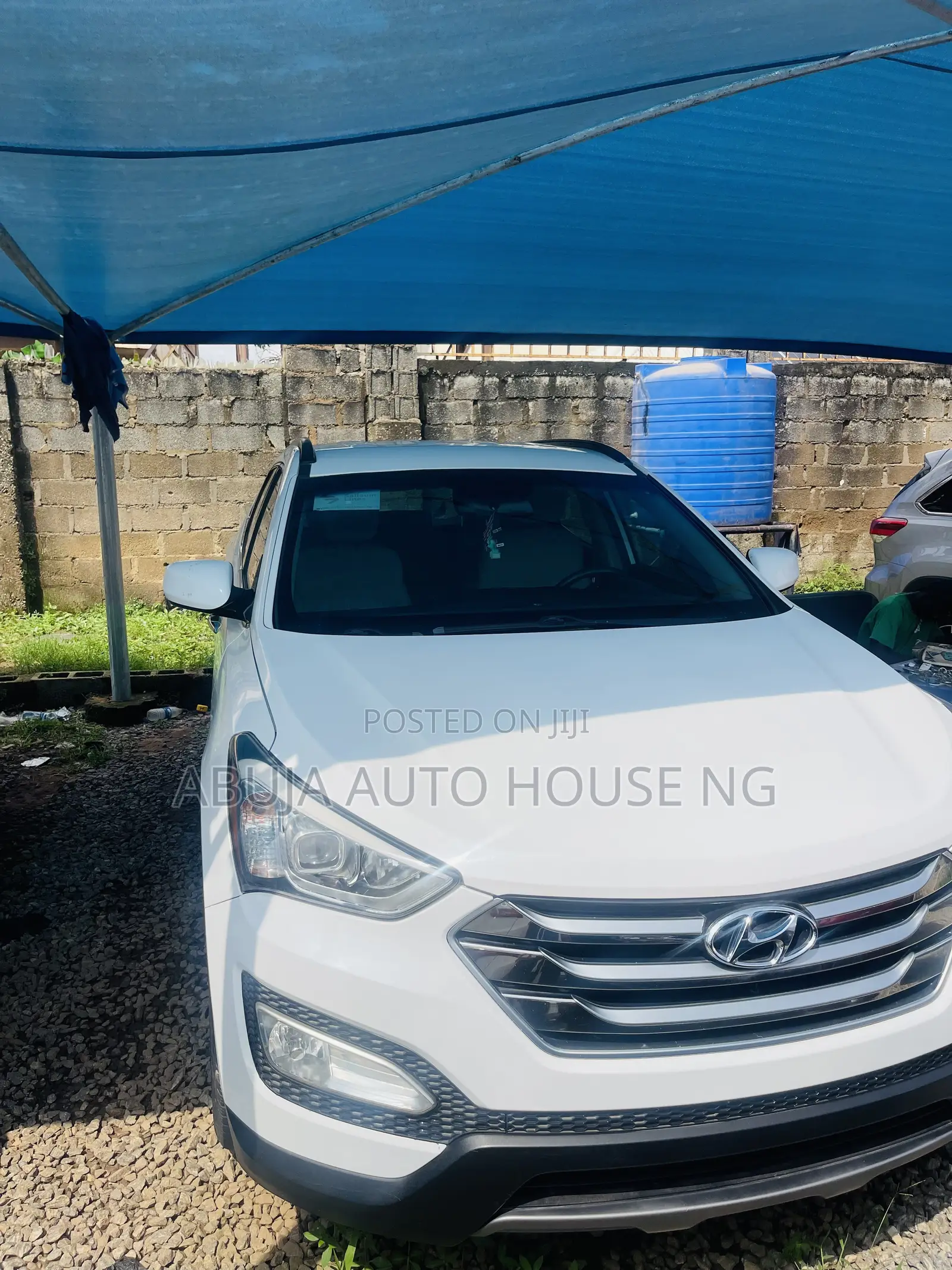 Hyundai Santa Fe 2016 White