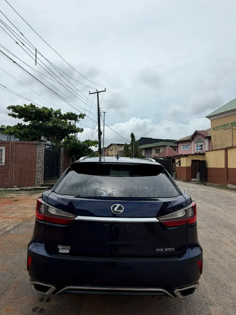 Lexus RX 350 F Sport AWD 2017 Black