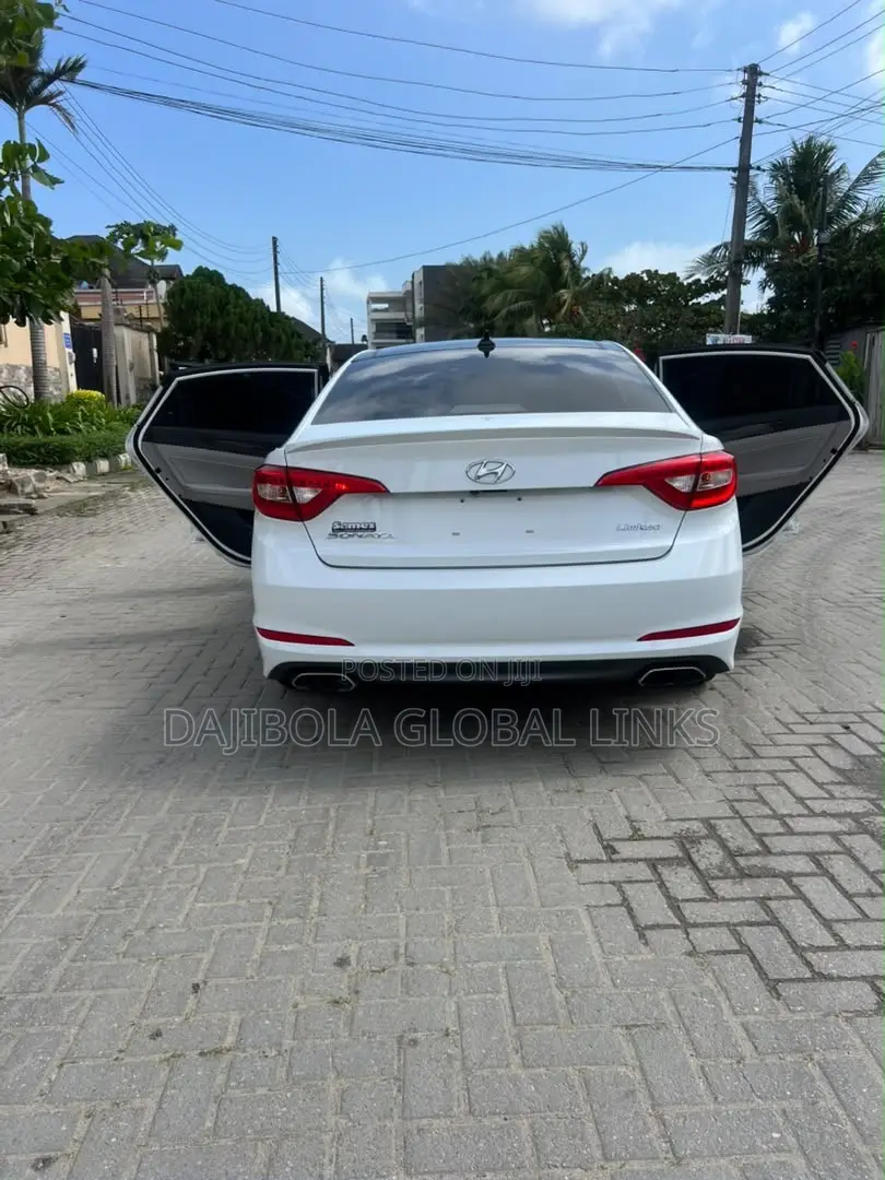 Hyundai Sonata Limited 4dr Sedan (2.4L 4cyl 6A) 2015 White