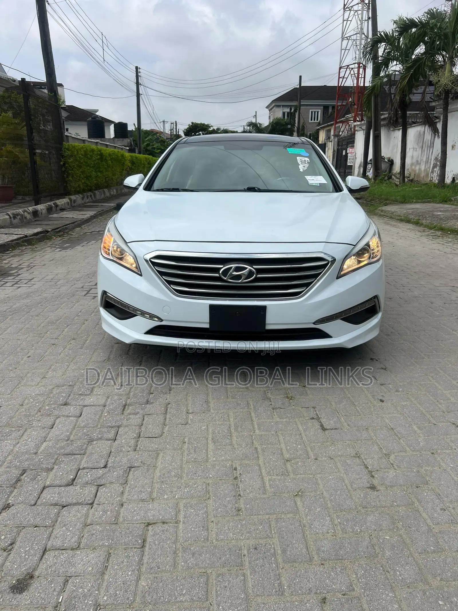 Hyundai Sonata Limited 4dr Sedan (2.4L 4cyl 6A) 2015 White
