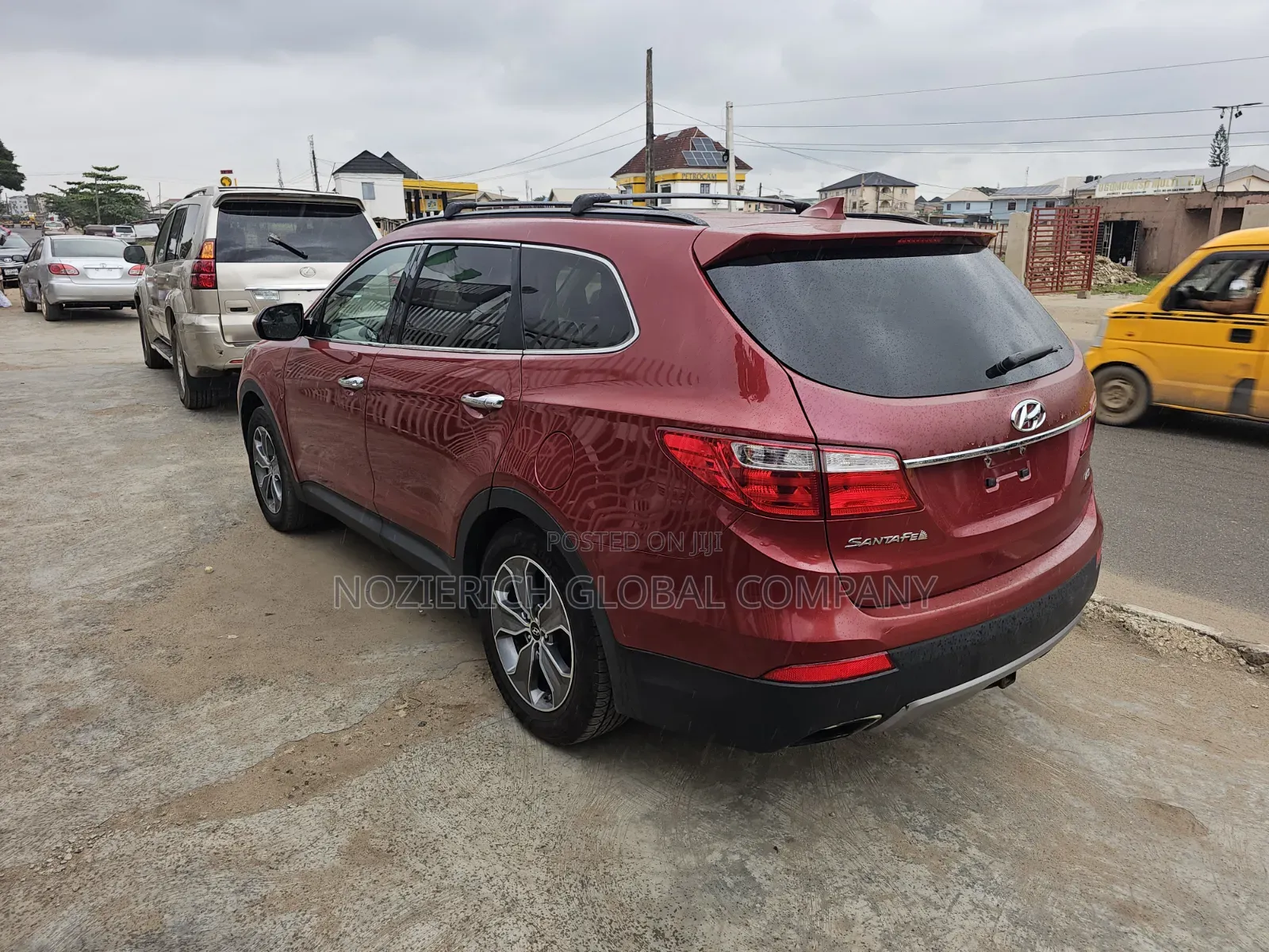 Hyundai Santa Fe 2016 Red