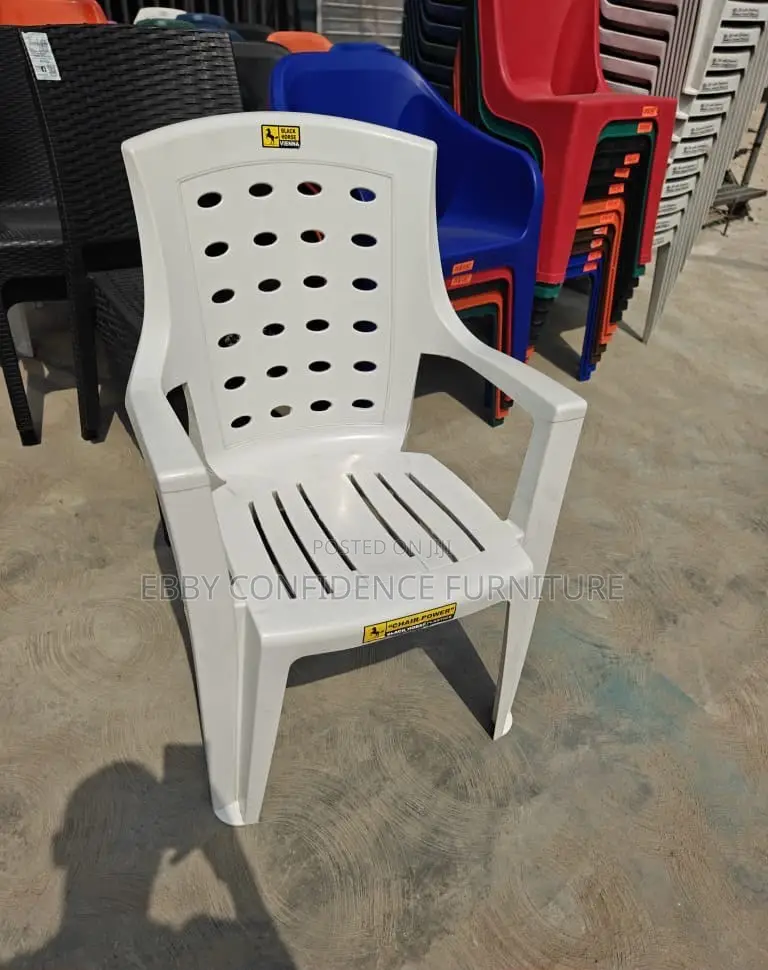 Wide Strong Plastic Chair