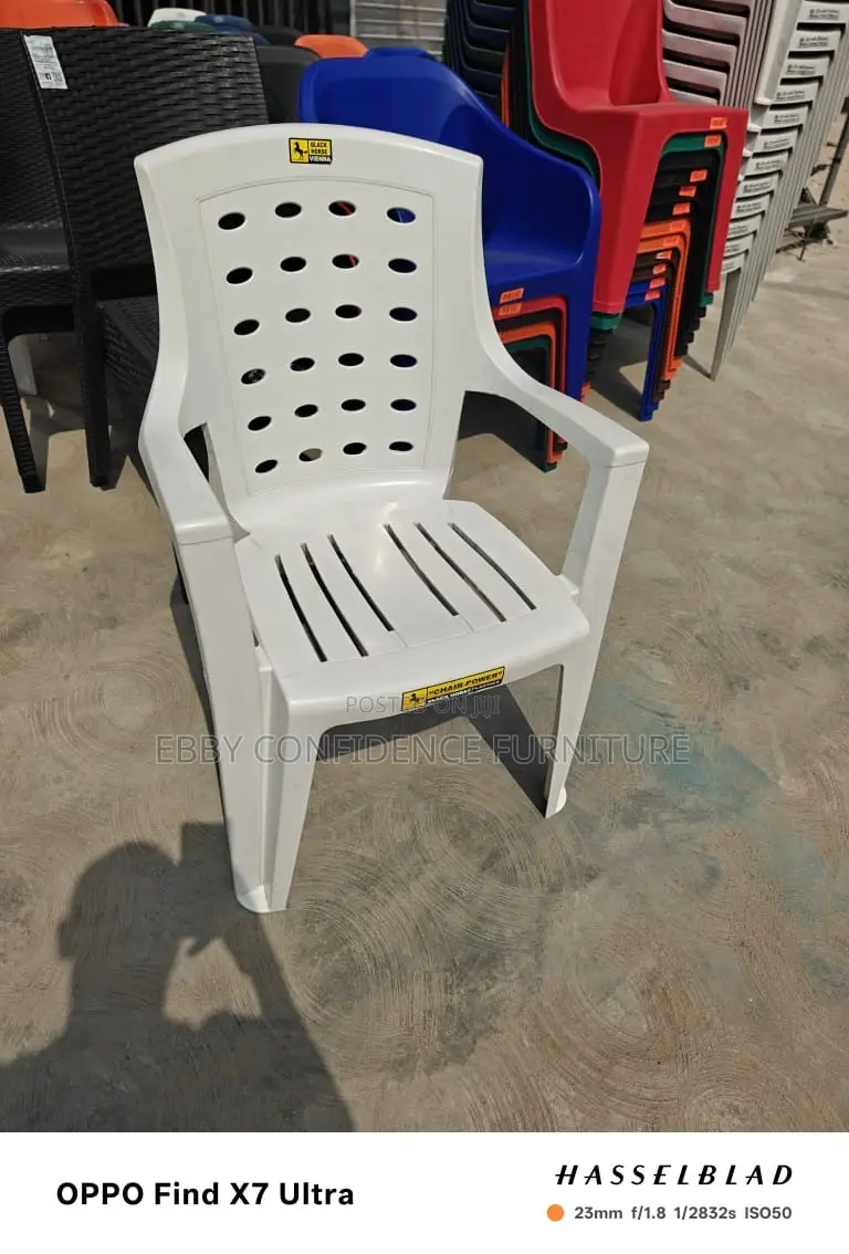 Wide Strong Plastic Chair