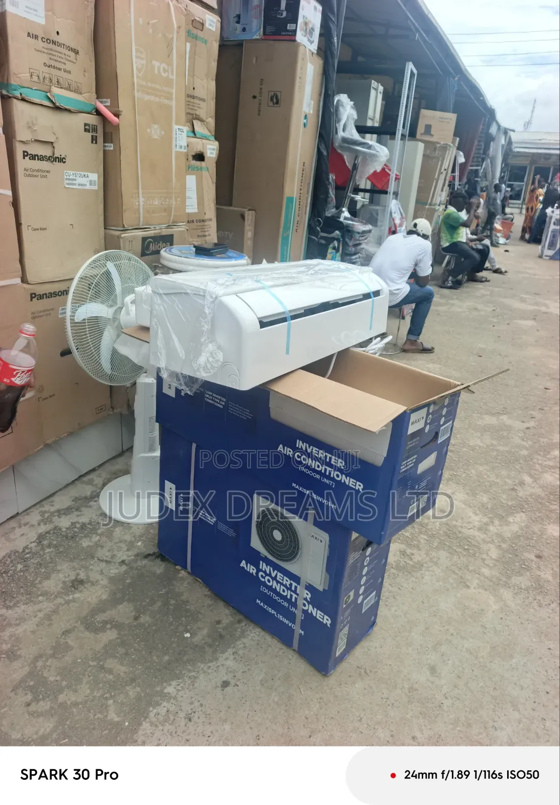 High Quality MAXI Inverter Air-Conditioner 1.5hp.