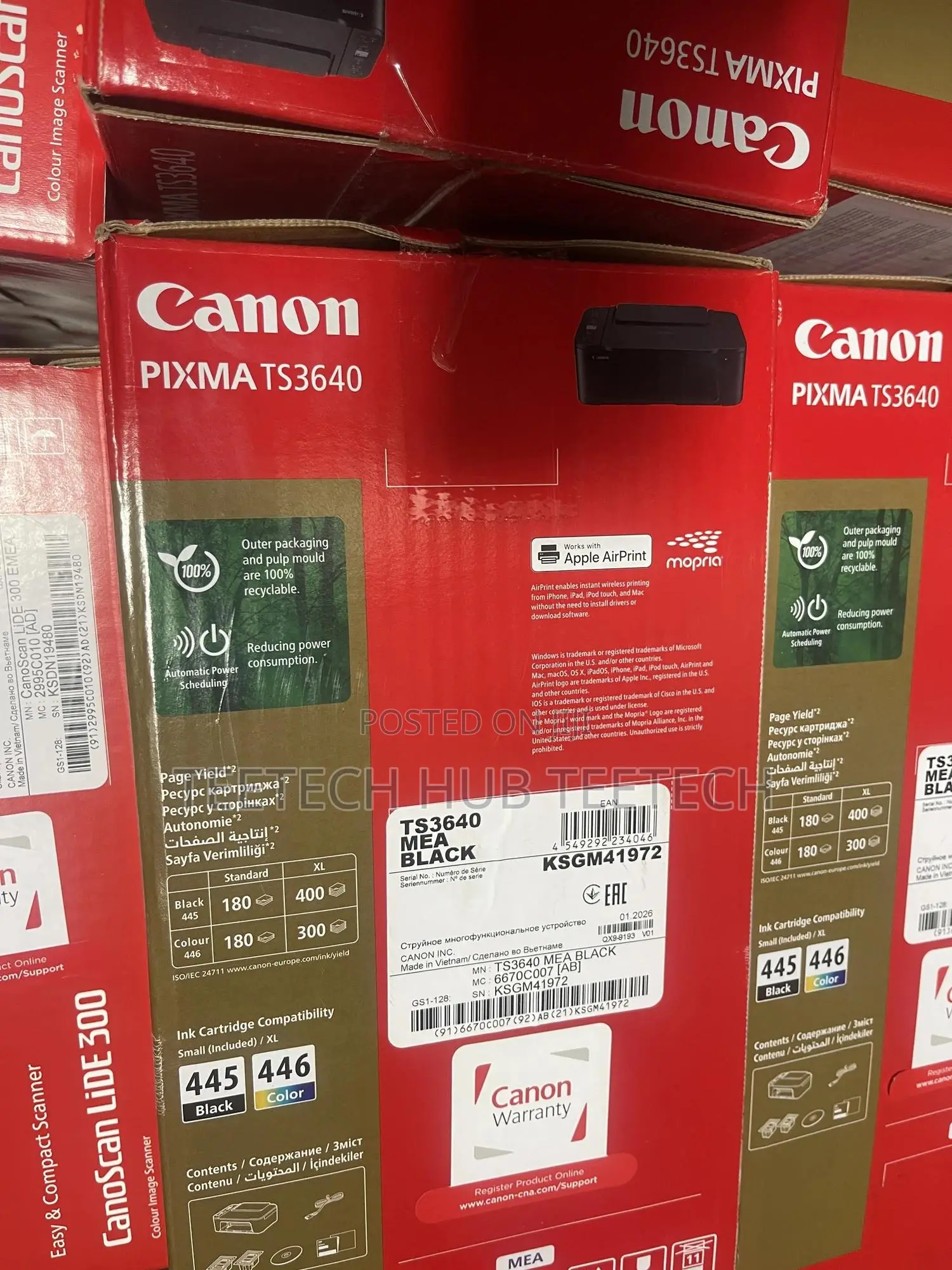 Canon Lid 300 Scanner