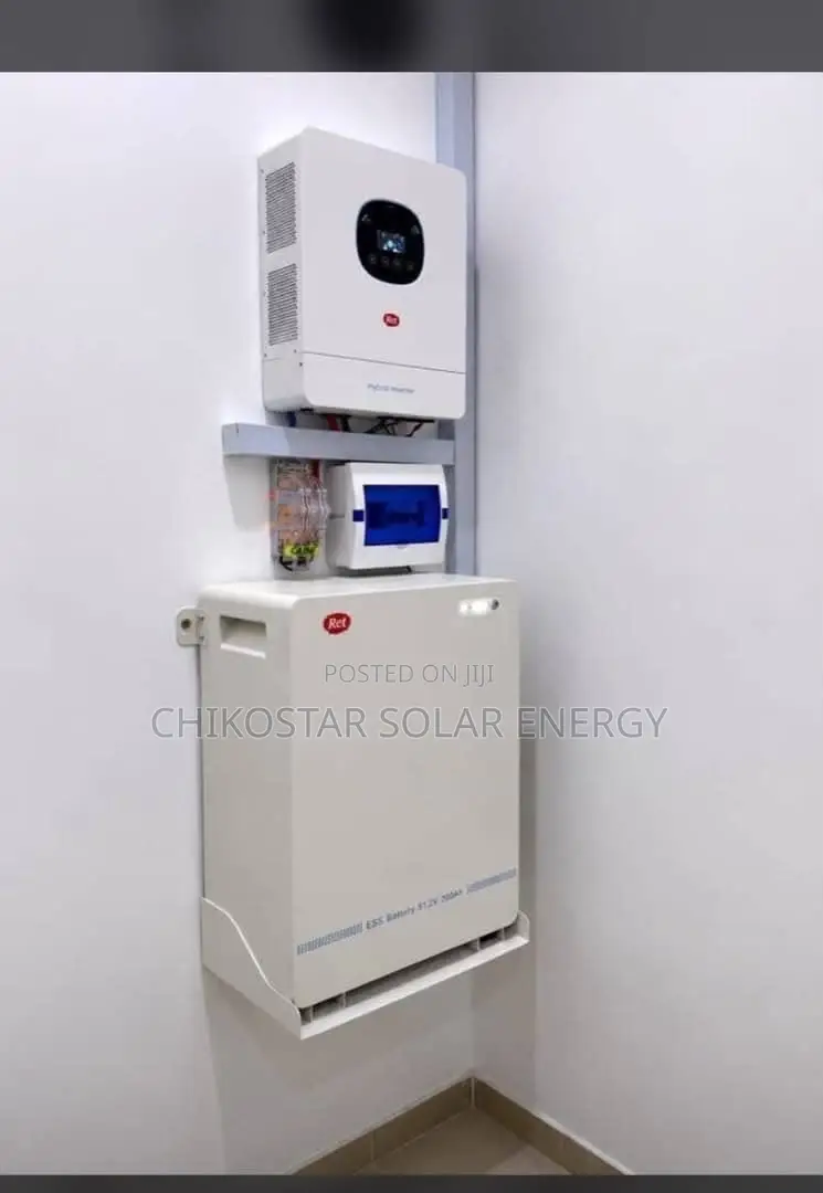 Itel 5kWh (48v)Solar Lithium Battery + 6kVA (48)Inverter Combo