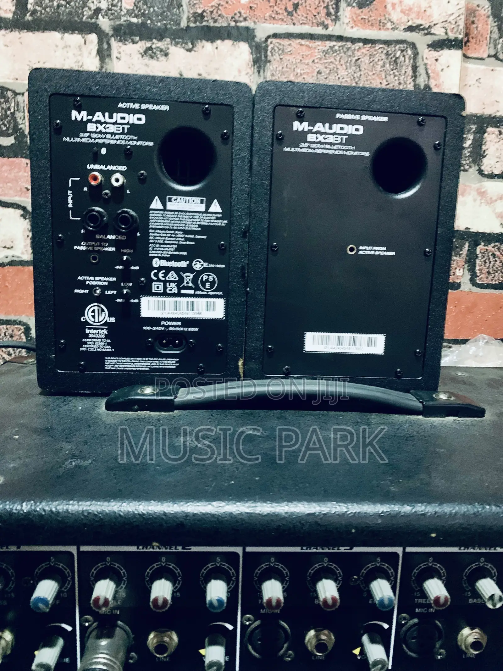 UK Used M-Audio BX3BT Bluetooth Studio Monitors - Pair!
