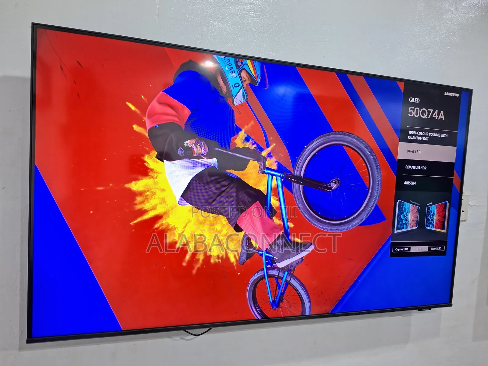50" Samsung QLED Q74A Slim Smart TV