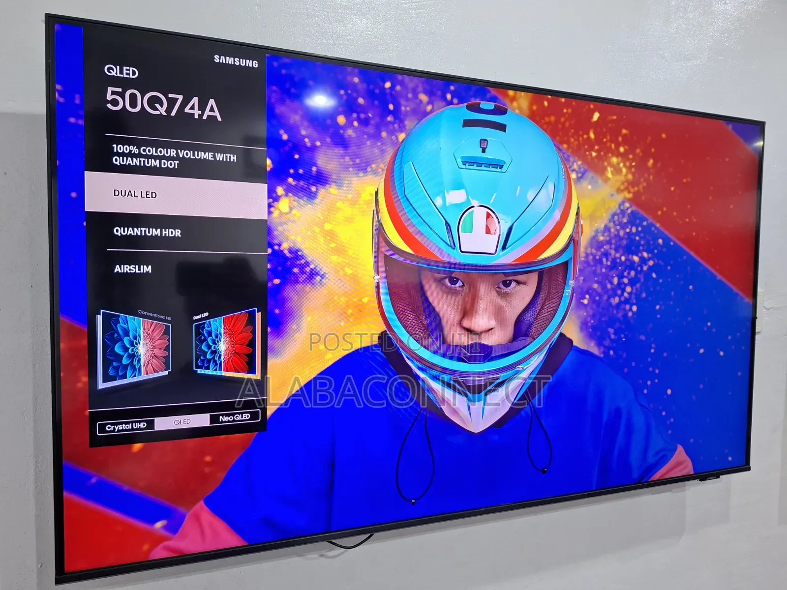 50" Samsung QLED Q74A Slim Smart TV